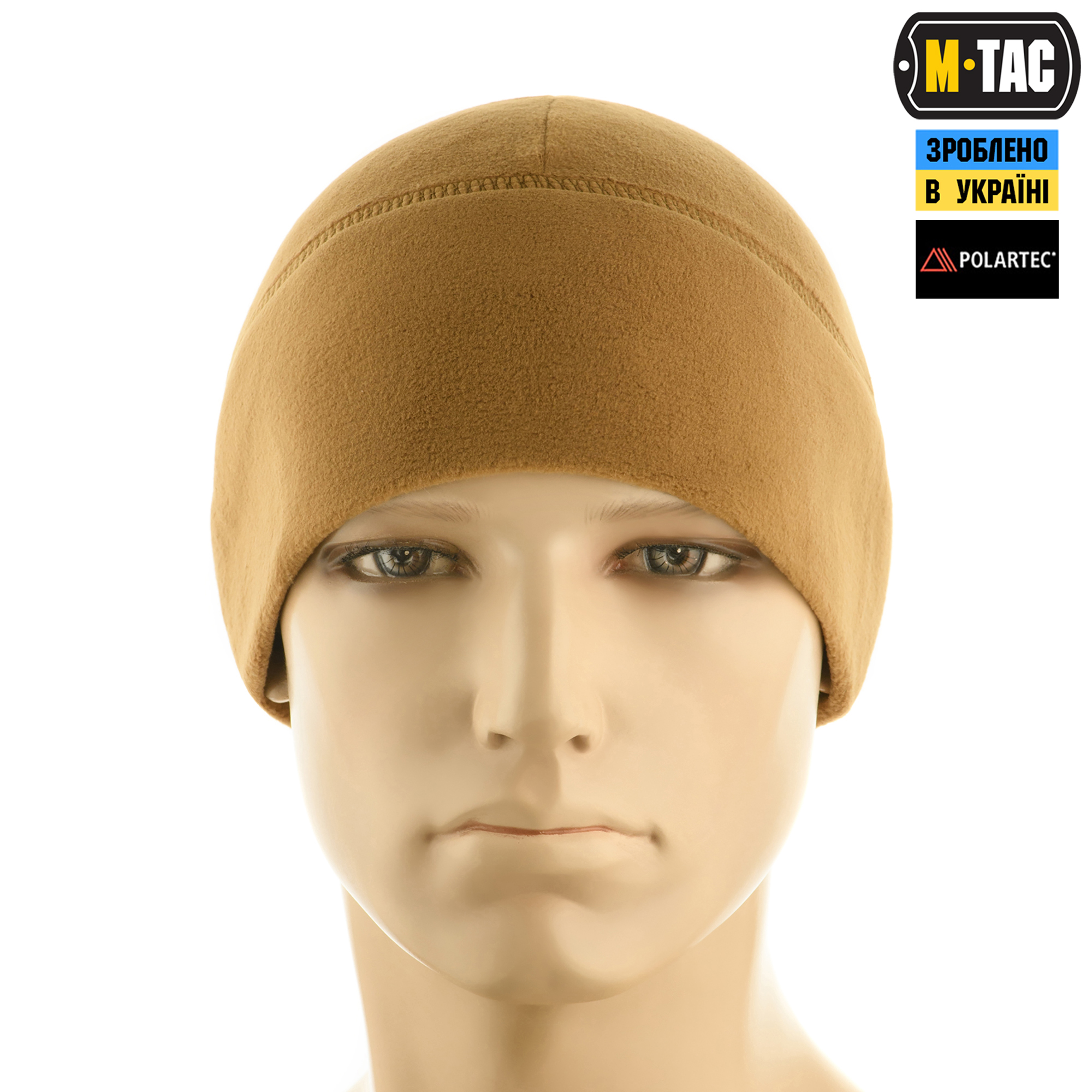M-Tac шапка Watch Cap фліс Light Polar Gen.II Coyote M-Tac шапка Watch Cap фліс Light Polar Gen.II Coyote - Зображення 2