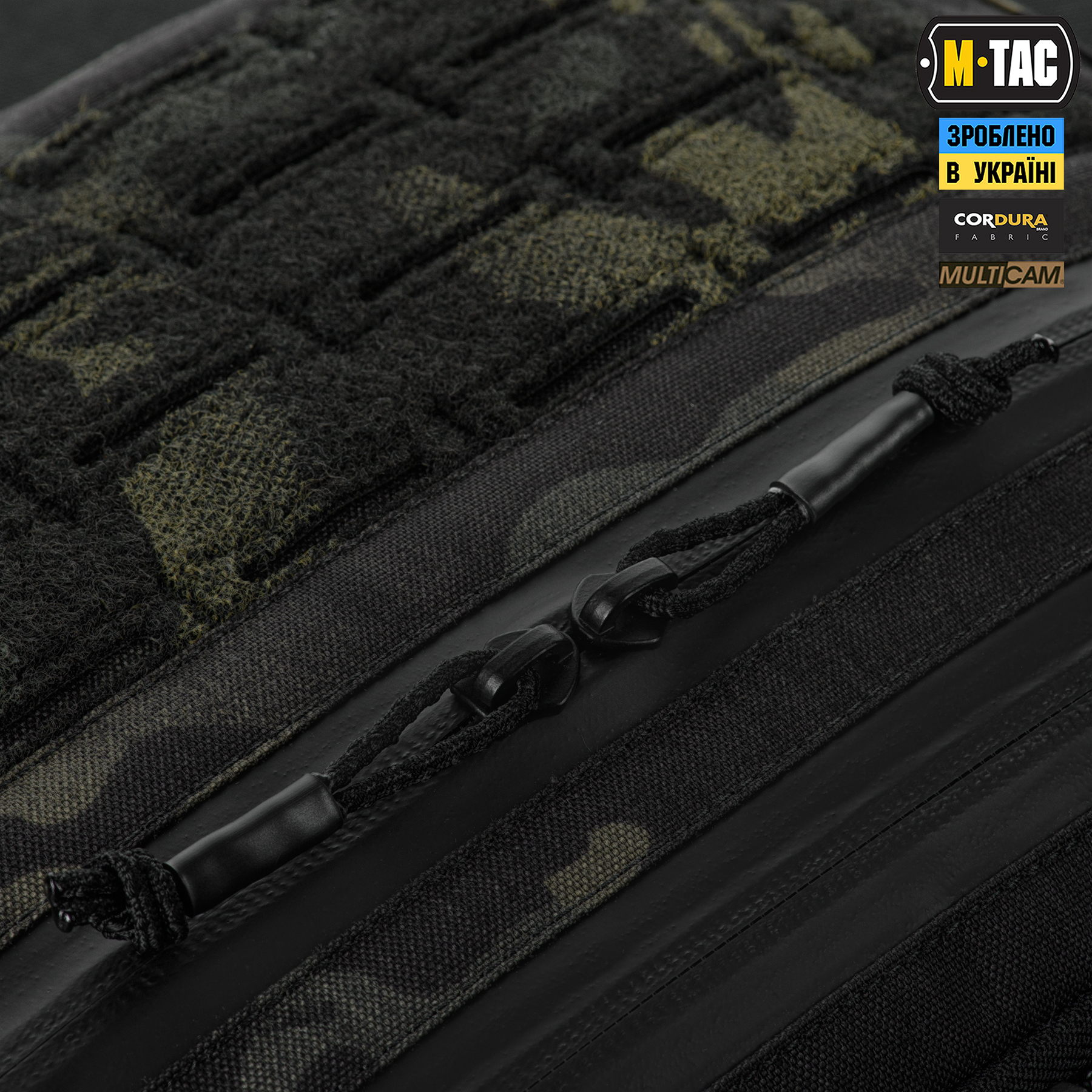 M-Tac сумка Admin Bag Medium Elite з липучкою Multicam Black/Black M-Tac сумка Admin Bag Medium Elite з липучкою Multicam Black/Black - Зображення 7