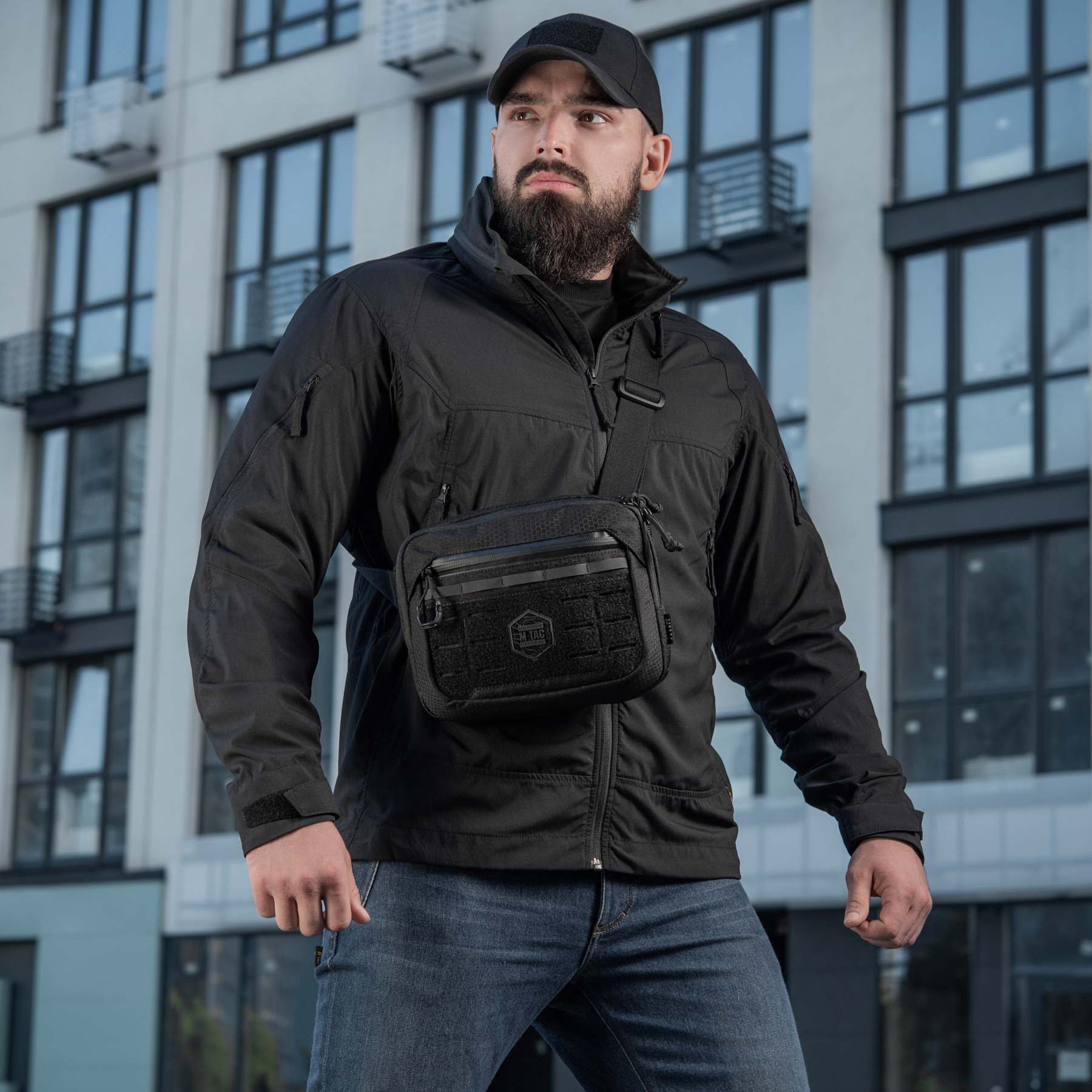 M-Tac сумка EDC Bag Elite HEX Black M-Tac сумка EDC Bag Elite HEX Black — изображение 12