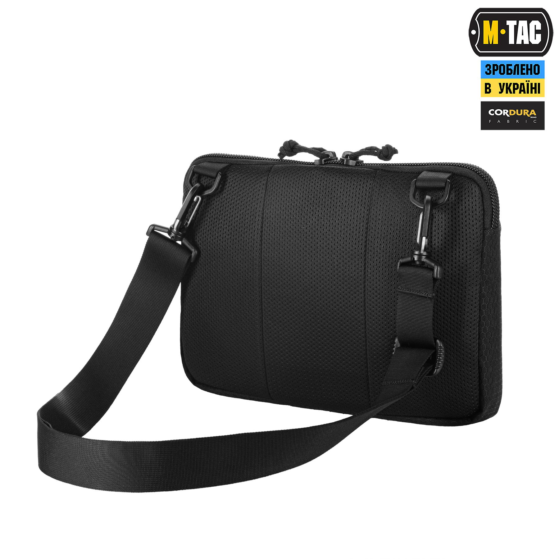 M-Tac сумка Admin Bag Medium Elite з липучкою Hex Black M-Tac сумка Admin Bag Medium Elite з липучкою Hex Black — изображение 4