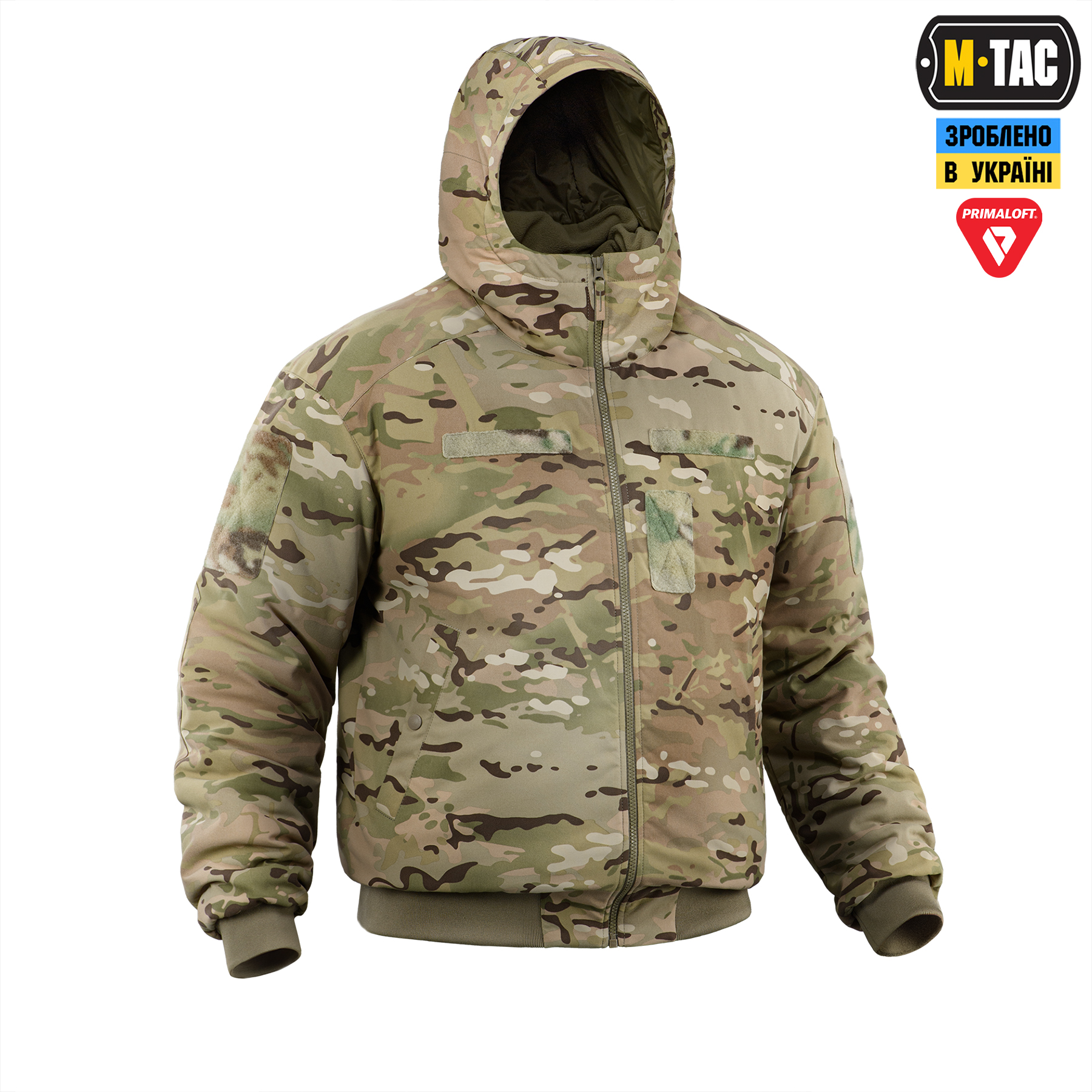M-Tac куртка MA-1 Hooded Military MC M-Tac куртка MA-1 Hooded Military MC — изображение 7