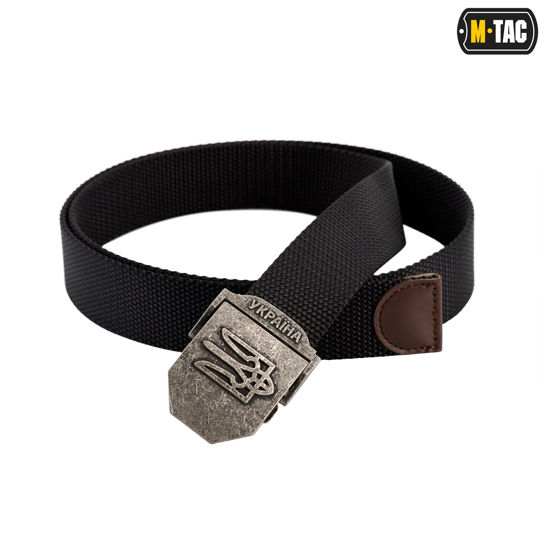 M-Tac ремінь з Тризубом (тип 2) Black M-Tac ремінь з Тризубом (тип 2) Black