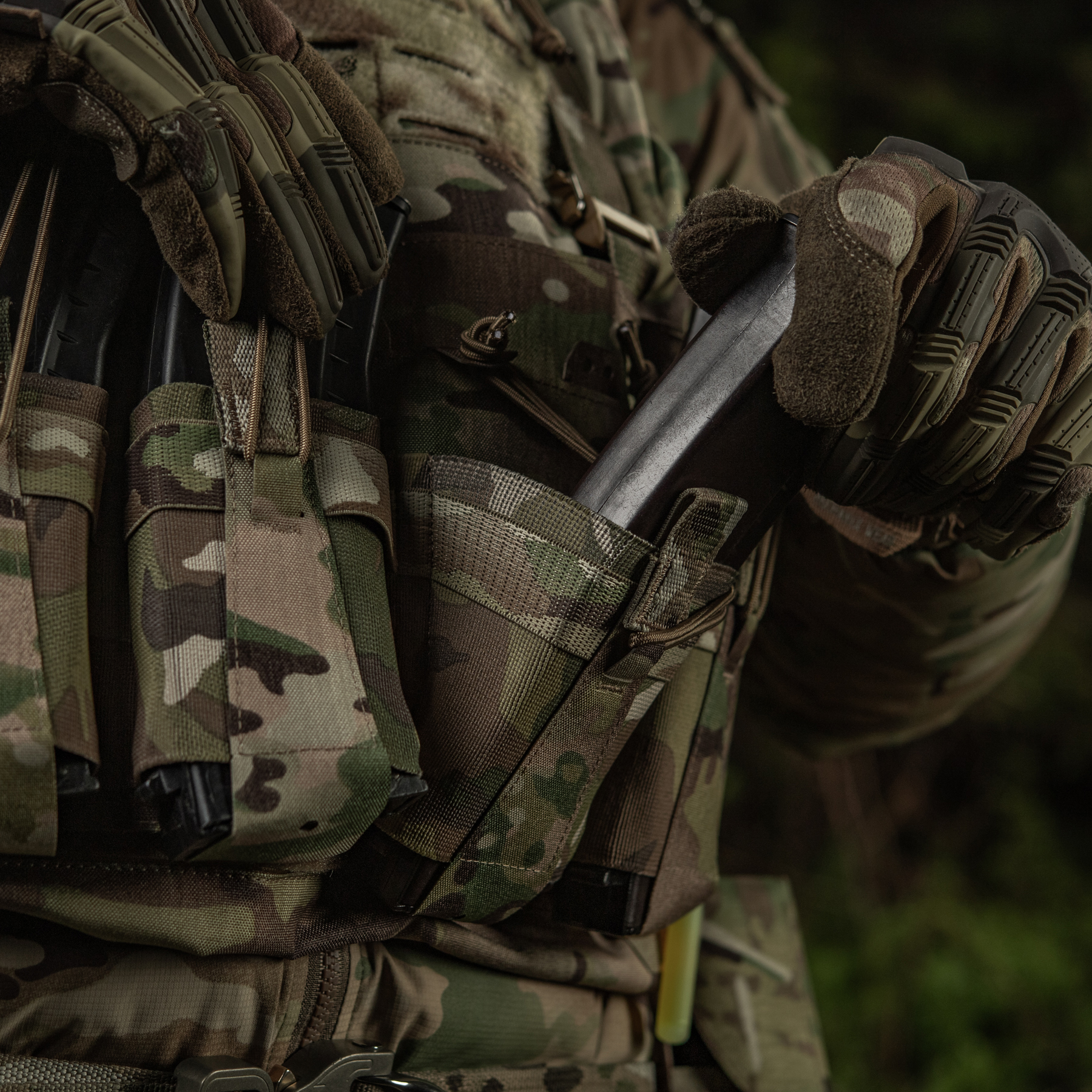 M-Tac передня панель для чохола бронежилета Sturm на 4 магазина Multicam M-Tac передня панель для чохола бронежилета Sturm на 4 магазина Multicam - Зображення 17
