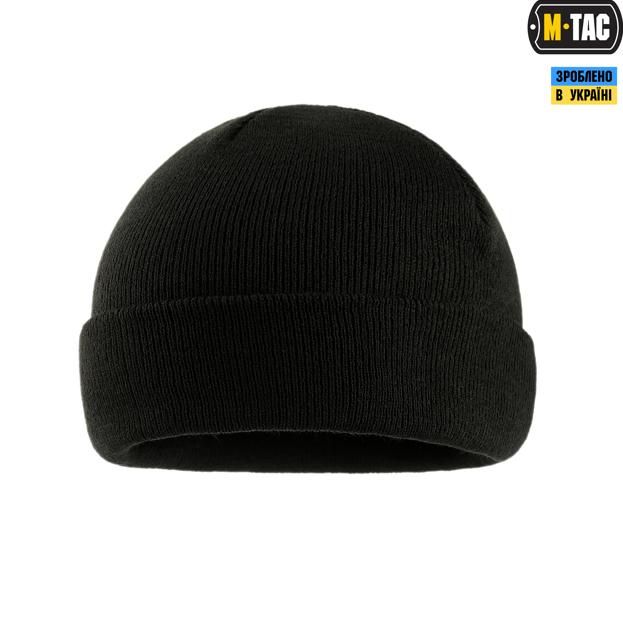 M-Tac шапка тонка вязка 100% акрил Black M-Tac шапка тонка вязка 100% акрил Black — изображение 4