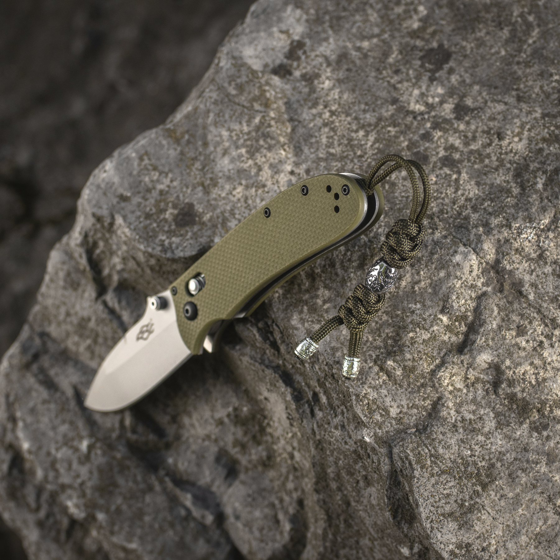 M-Tac темляк Zeus Stainless Steel Olive M-Tac темляк Zeus Stainless Steel Olive — изображение 6