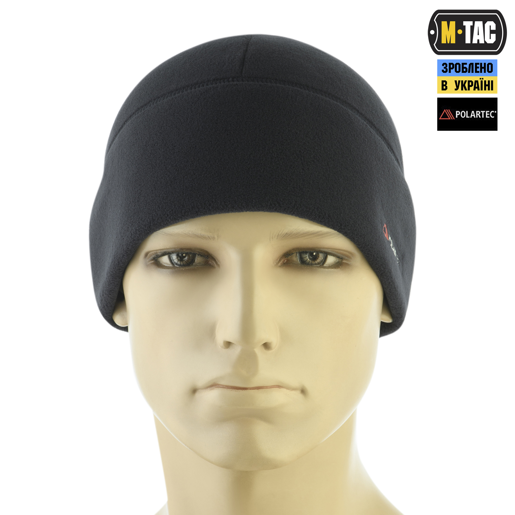 M-Tac шапка Watch Cap фліс Polartec Dark Navy Blue M-Tac шапка Watch Cap фліс Polartec Dark Navy Blue — изображение 2