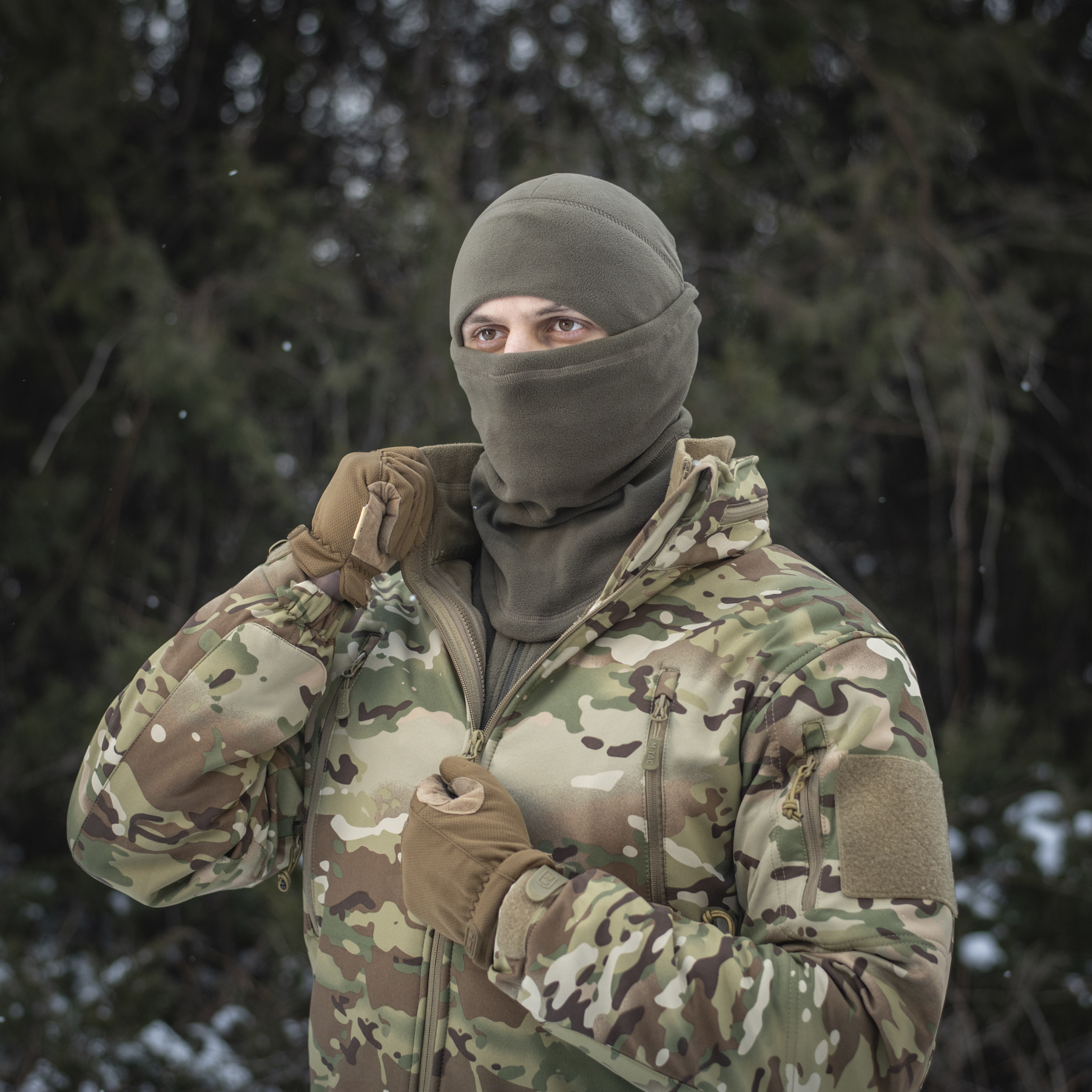 M-Tac шарф-труба анатомічний з затяжкою Polartec Dark Olive M-Tac шарф-труба анатомічний з затяжкою Polartec Dark Olive — изображение 13