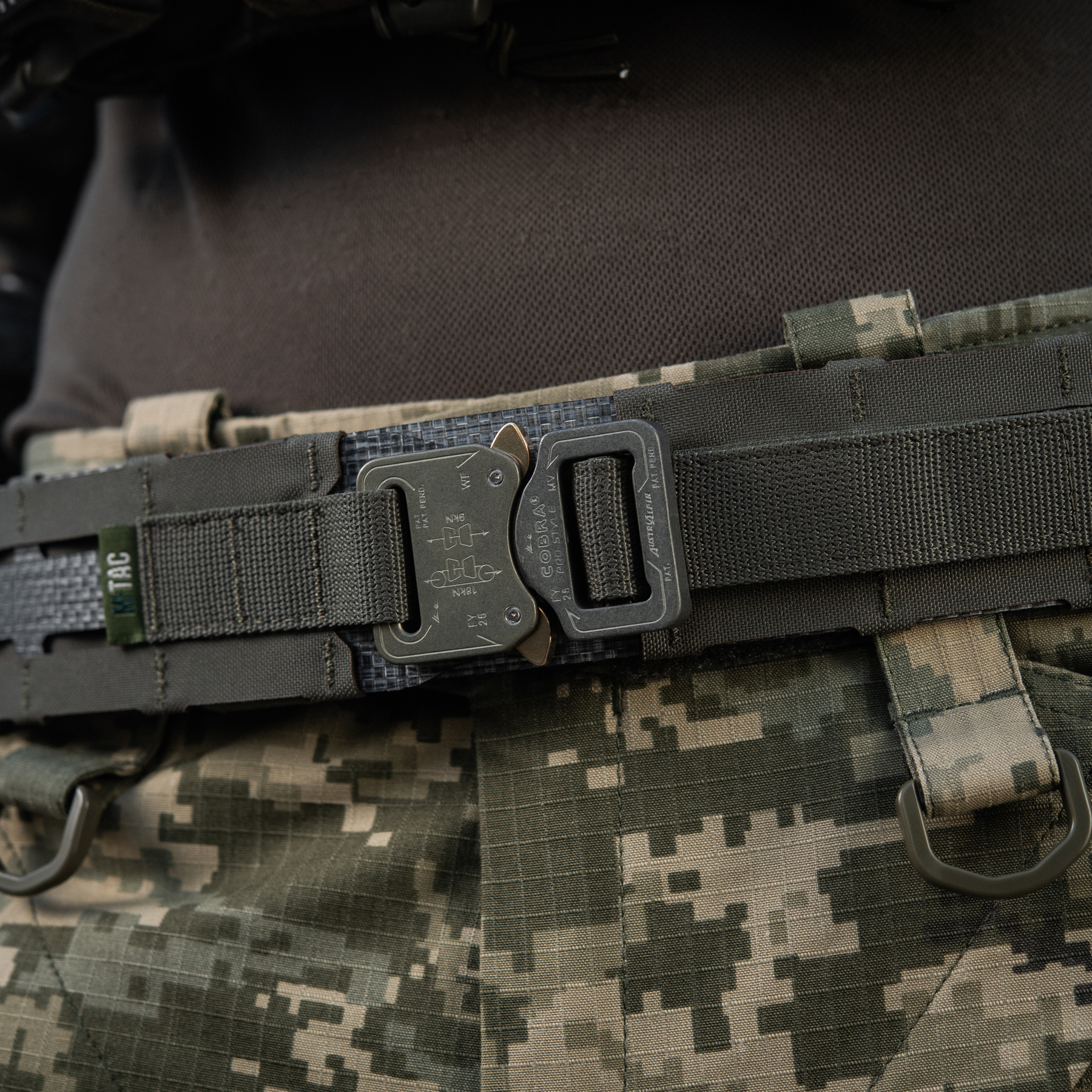 M-Tac ремінь Tiger Belt Cobra Buckle Ranger Green M-Tac ремінь Tiger Belt Cobra Buckle Ranger Green - Зображення 12