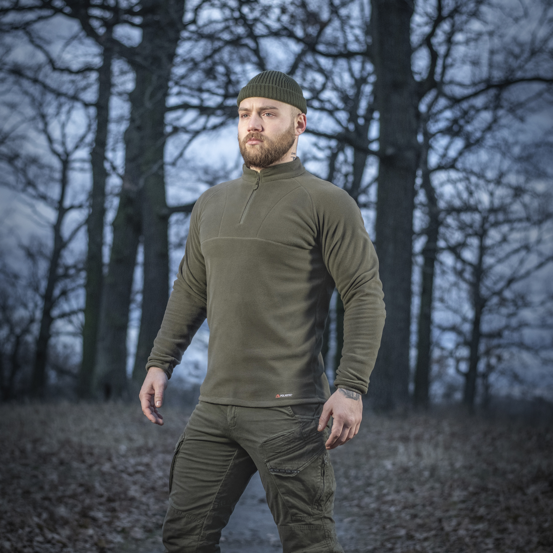 M-Tac кофта Delta Polartec реглан Dark Olive M-Tac кофта Delta Polartec реглан Dark Olive — изображение 10