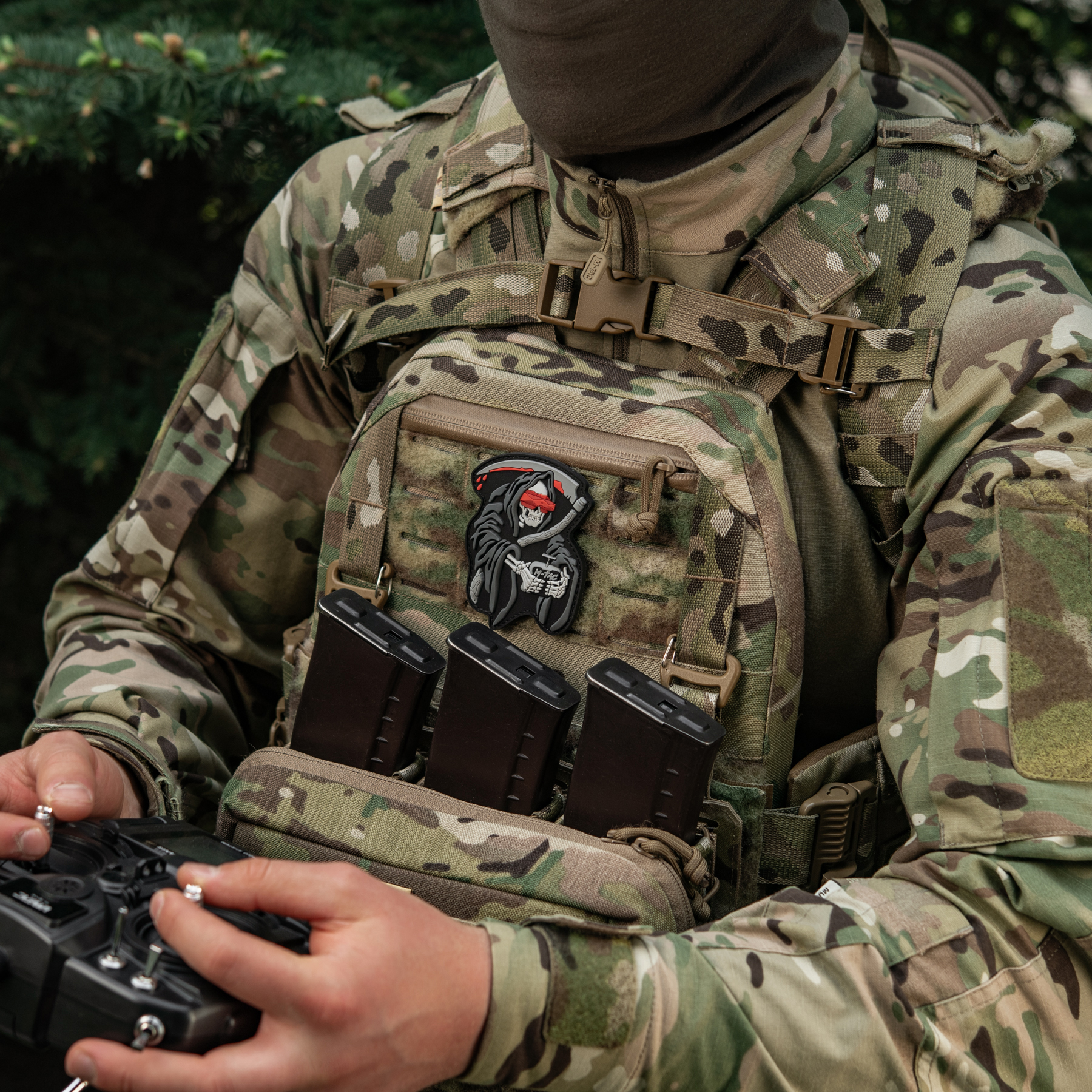M-Tac нашивка FPV Operator PVC Black M-Tac нашивка FPV Operator PVC Black — изображение 4