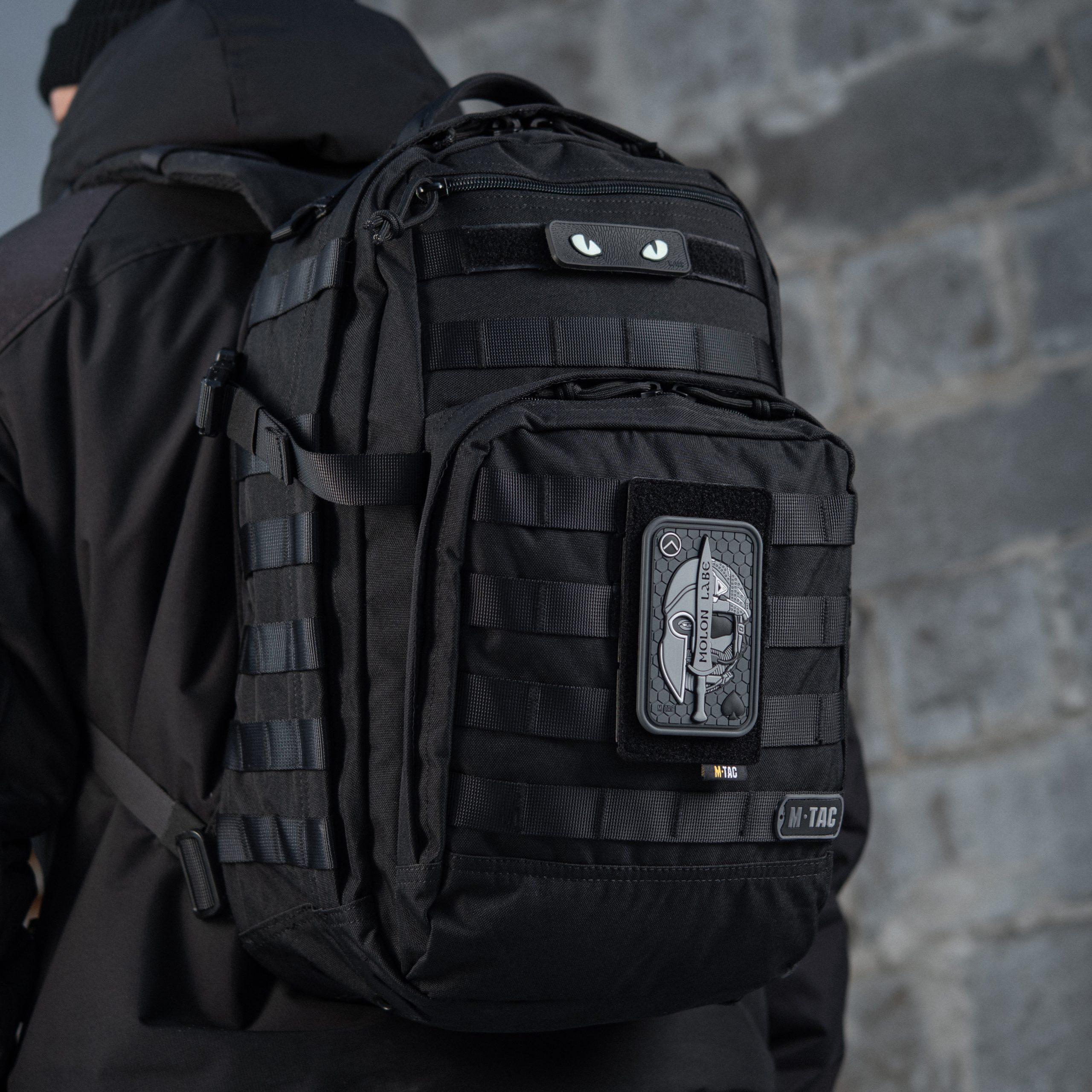 M-Tac нашивка Molon Labe Ace 3D ПВХ сіра M-Tac нашивка Molon Labe Ace 3D ПВХ сіра - Зображення 4