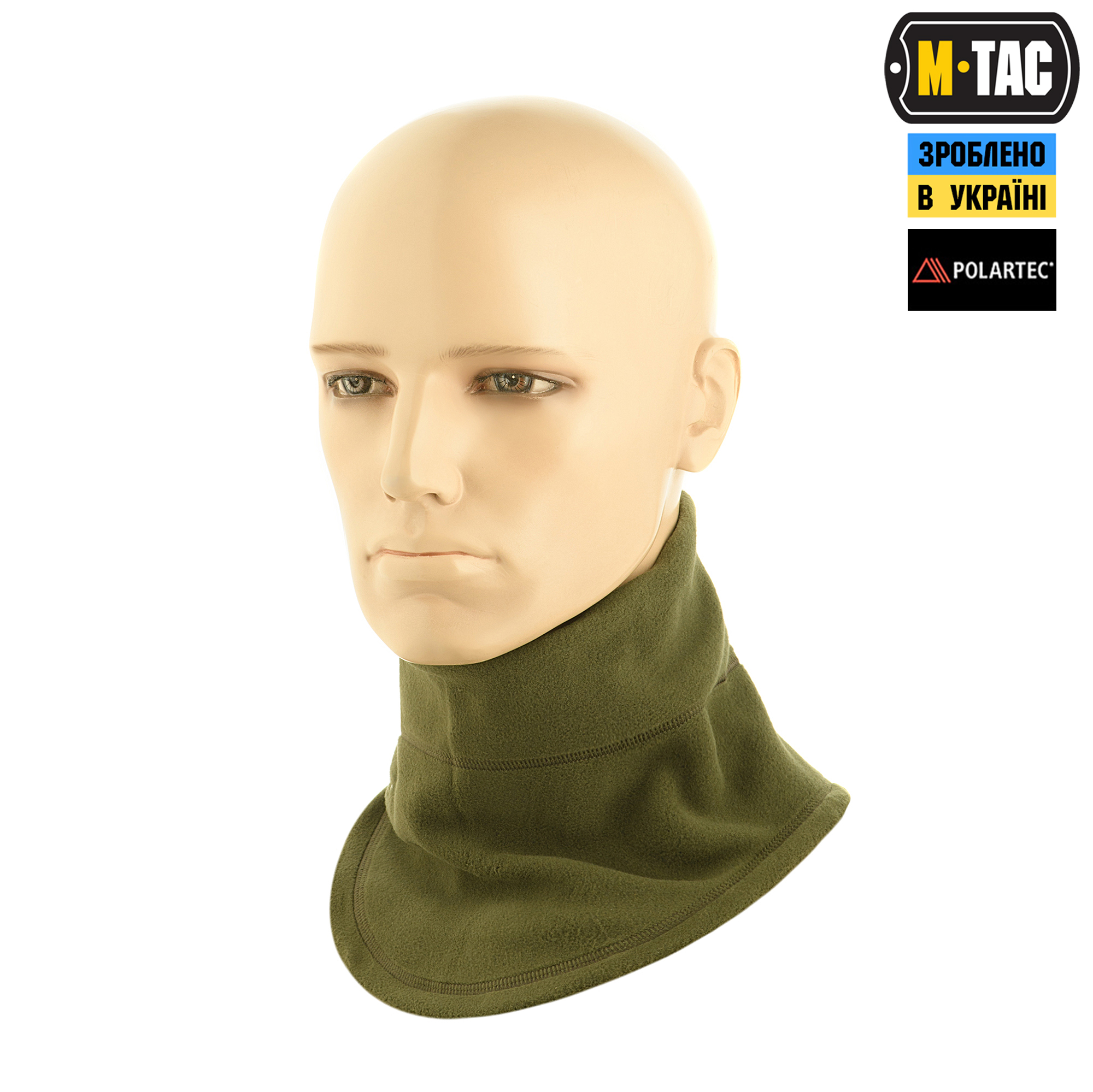 M-Tac шарф-труба анатомический Polartec Army Olive M-Tac шарф-труба анатомічний Polartec Army Olive — изображение 2