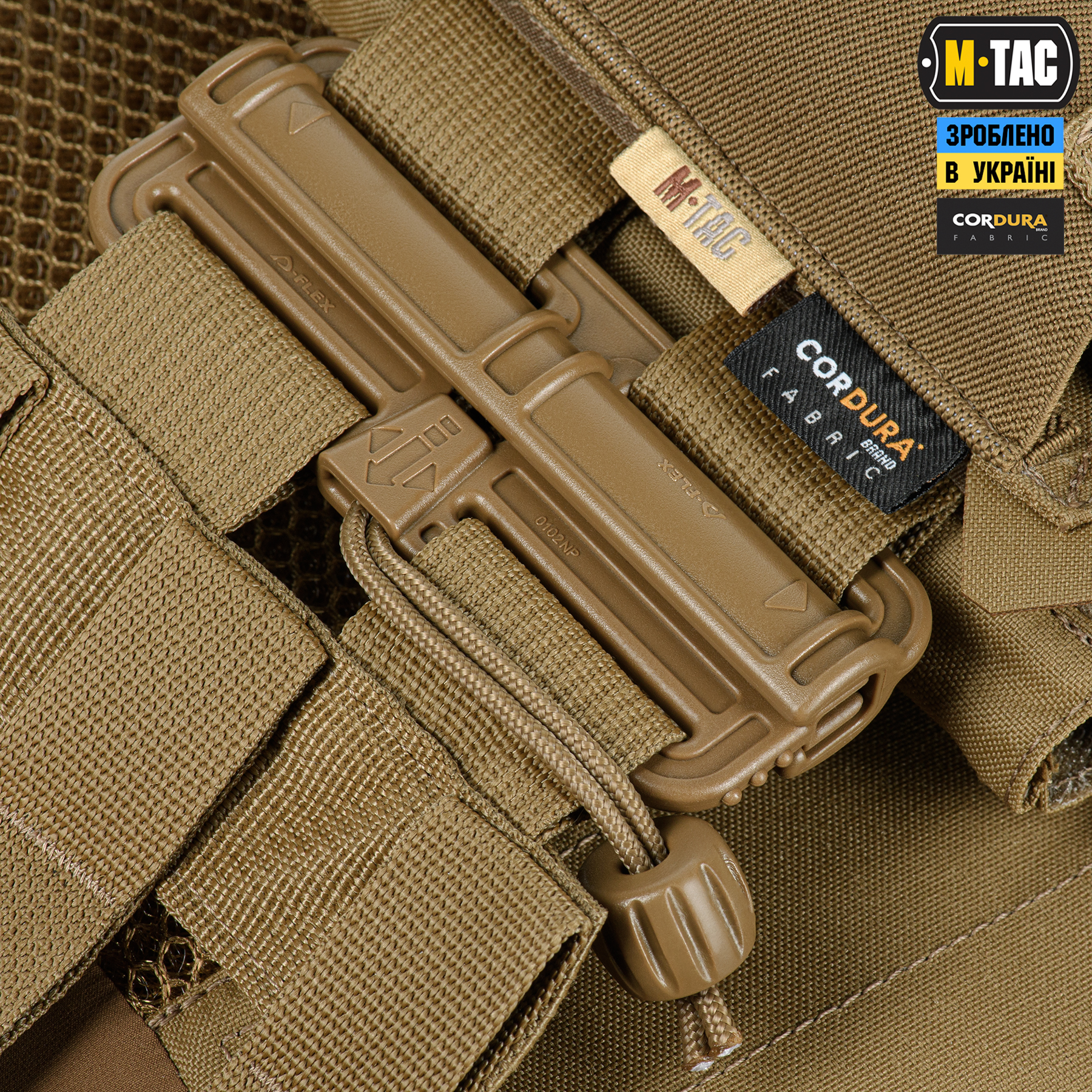M-Tac плитоноска Cuirass FAST Elite Coyote M-Tac плитоноска Cuirass FAST Elite Coyote - Зображення 6