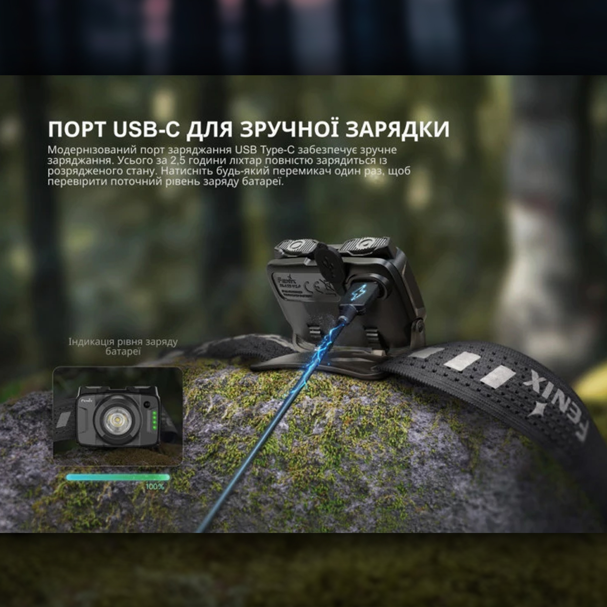Fenix ліхтар налобний HL12 V2.0 сірий Fenix ліхтар налобний HL12 V2.0 сірий — изображение 11