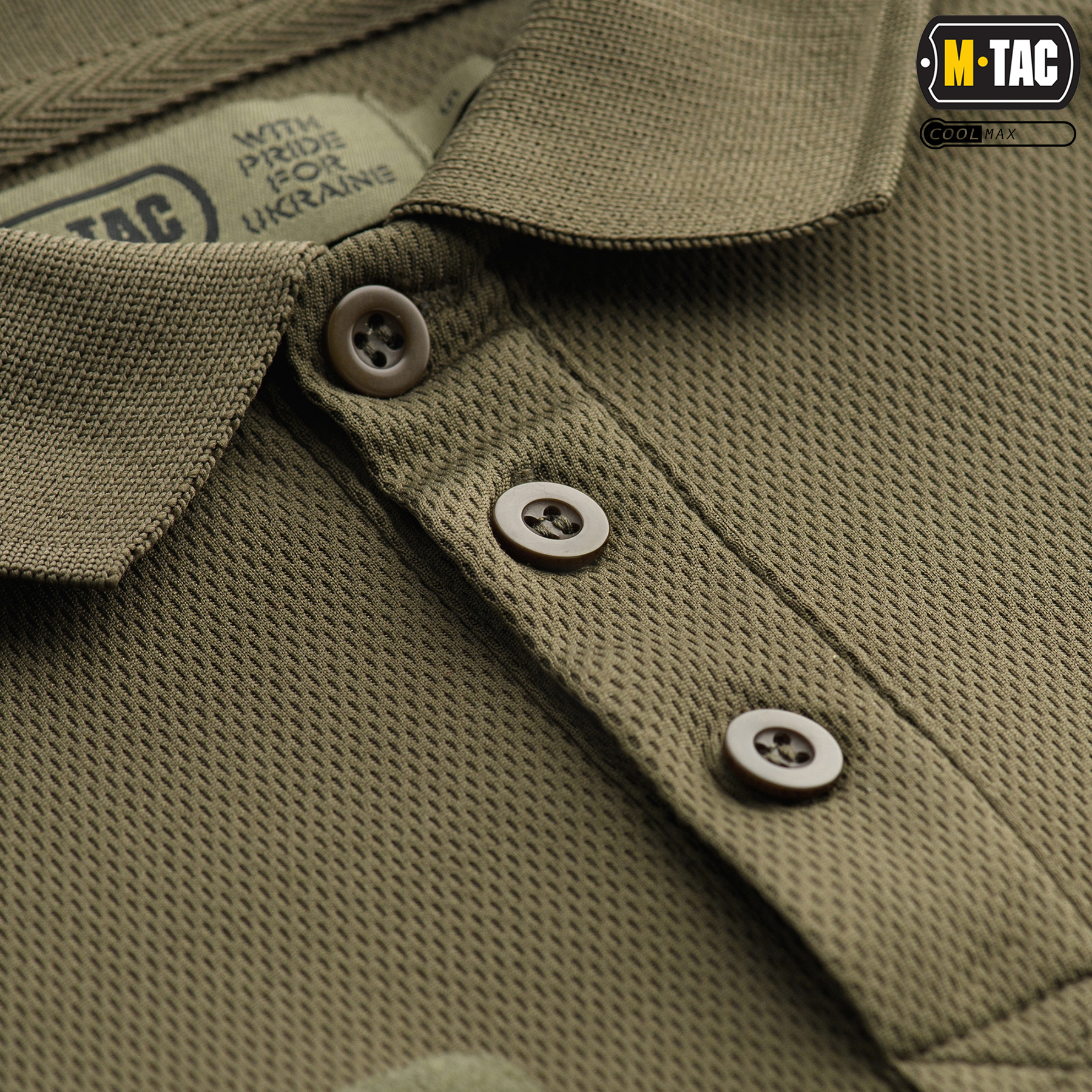 M-Tac поло Elite Tactical Coolmax Olive M-Tac поло Elite Tactical Coolmax Olive — изображение 5