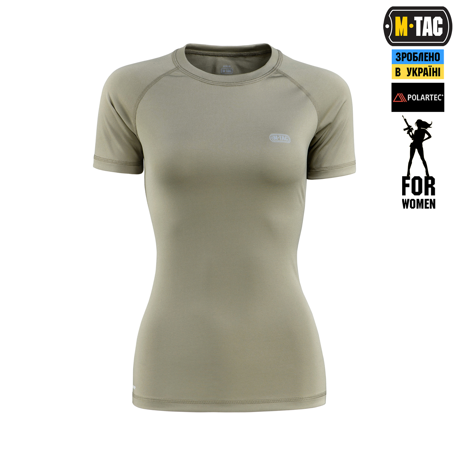 M-Tac футболка Ultra Light Polartec Lady Tan M-Tac футболка Ultra Light Polartec Lady Tan - Зображення 2