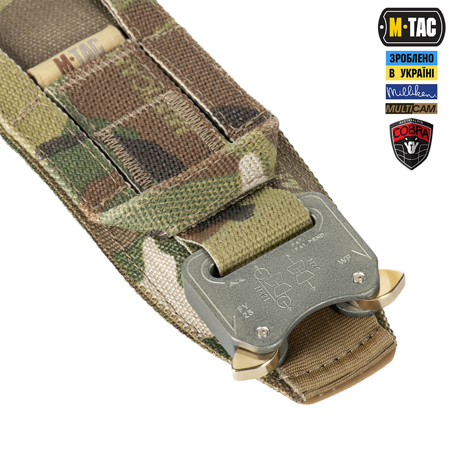 M-Tac ремінь Range Belt Cobra Buckle Gen.IV Multicam M-Tac ремінь Range Belt Cobra Buckle Gen.IV Multicam - Зображення 5