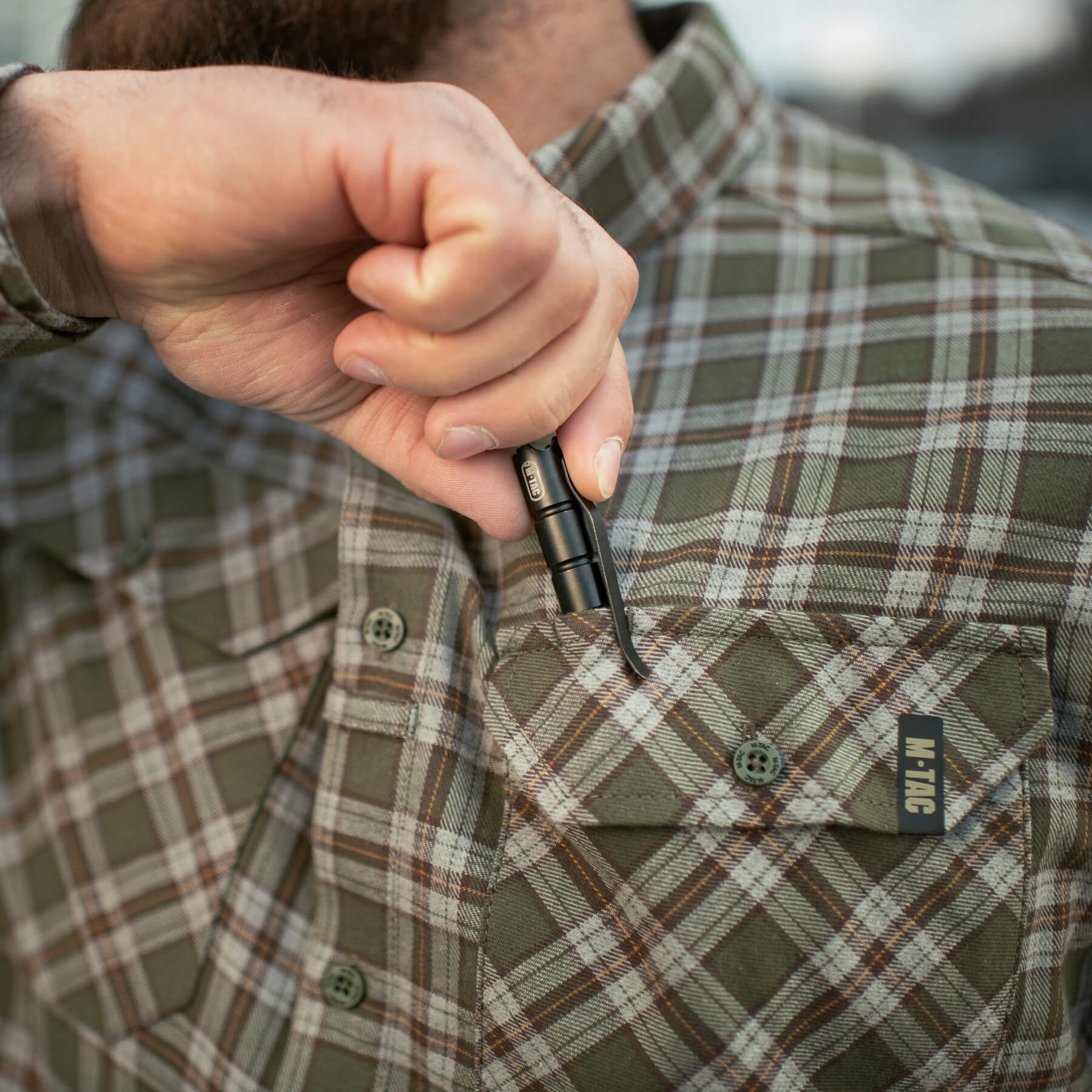 M-Tac сорочка Lumberjack Cotton Shirt Olive/Grey M-Tac сорочка Lumberjack Cotton Shirt Olive/Grey - Зображення 26