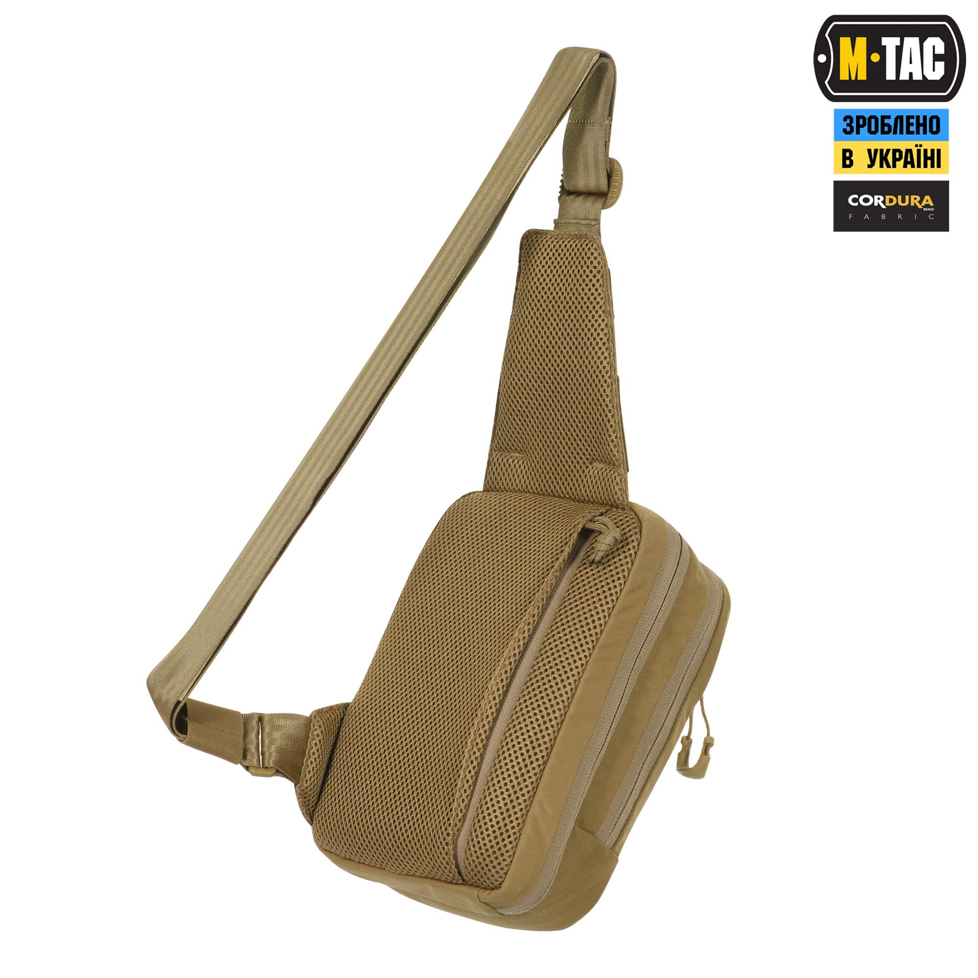 M-Tac сумка Sling Pistol Bag Elite Hex Coyote M-Tac сумка Sling Pistol Bag Elite Hex Coyote - Зображення 2
