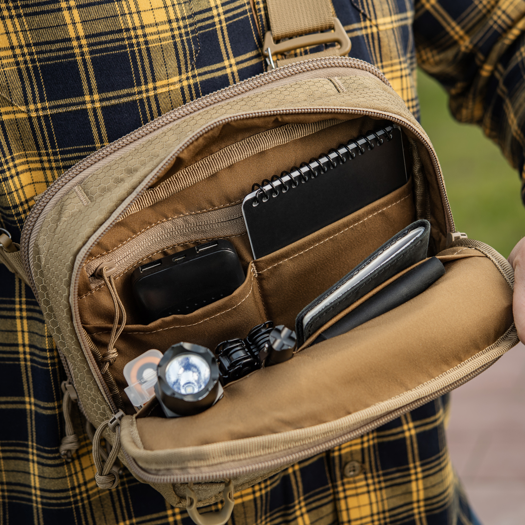 M-Tac сумка EDC Bag Elite HEX Coyote M-Tac сумка EDC Bag Elite HEX Coyote — изображение 37