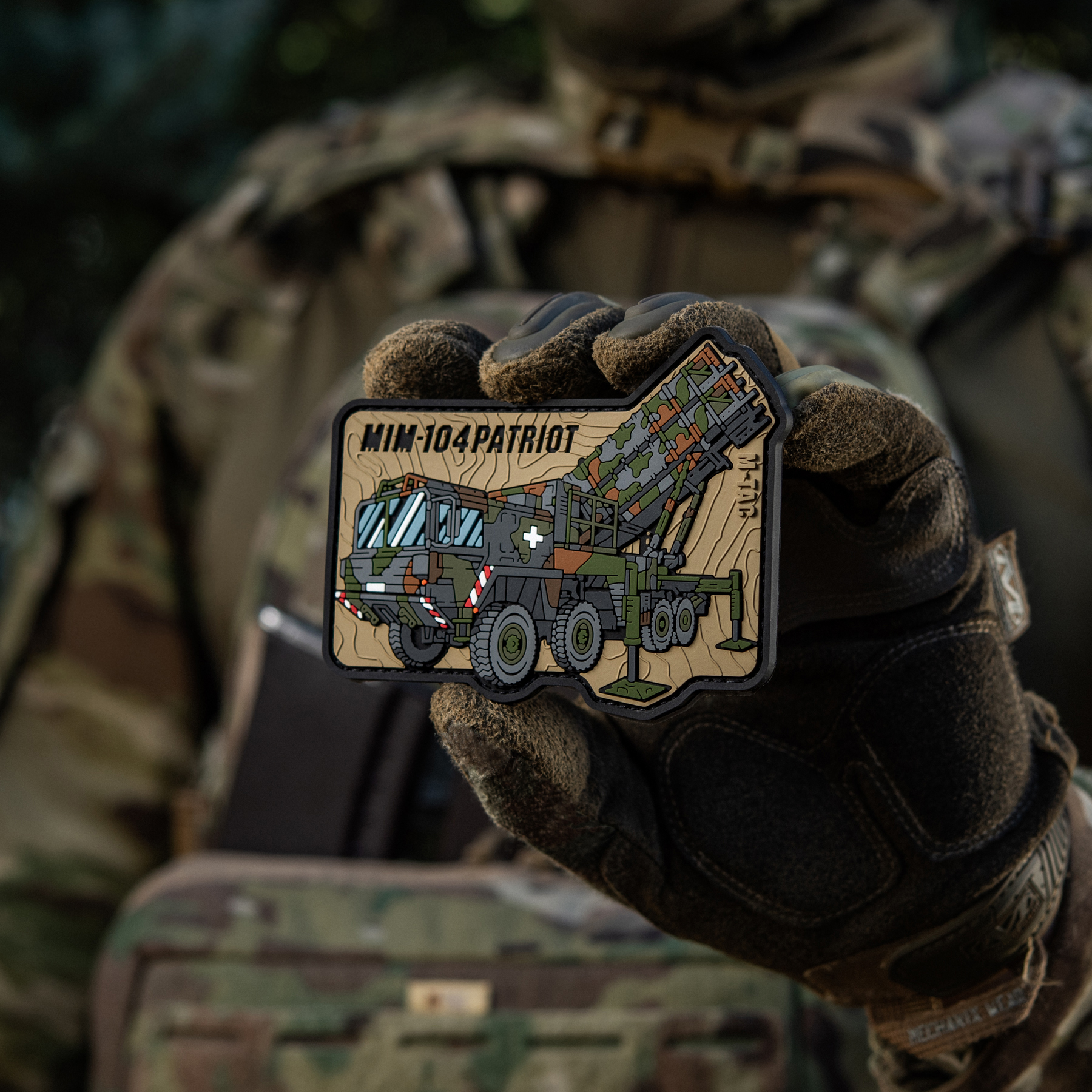 M-Tac нашивка MIM-104 Patriot (PVC) M-Tac нашивка MIM-104 Patriot (PVC) - Зображення 10