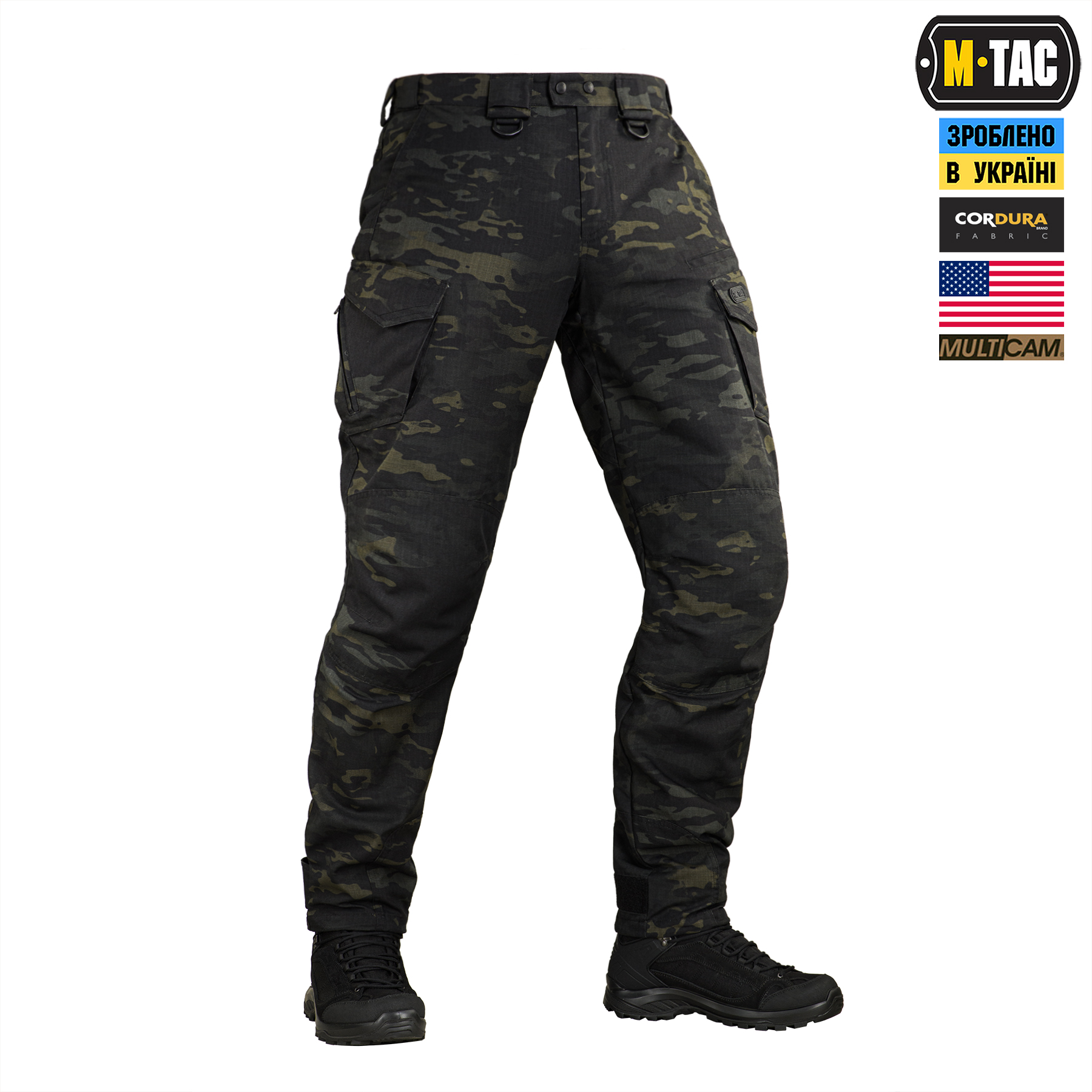 M-Tac штани Aggressor Elite NYCO Extreme Multicam Black M-Tac штани Aggressor Elite NYCO Extreme Multicam Black — изображение 3
