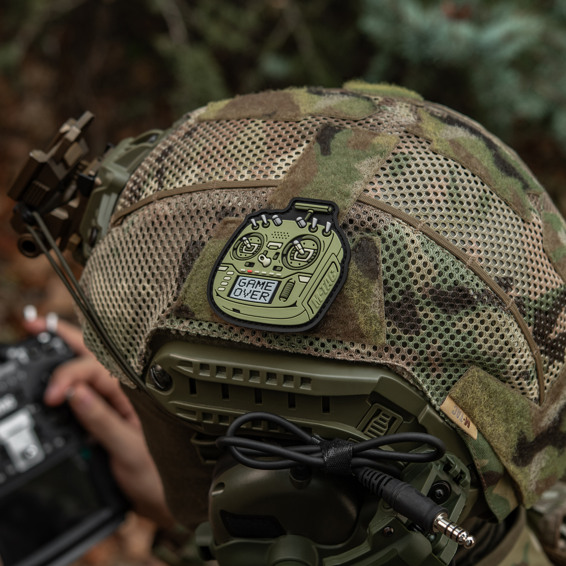 M-Tac нашивка пульт FPV олива (PVC) M-Tac нашивка пульт FPV олива (PVC) - Зображення 15