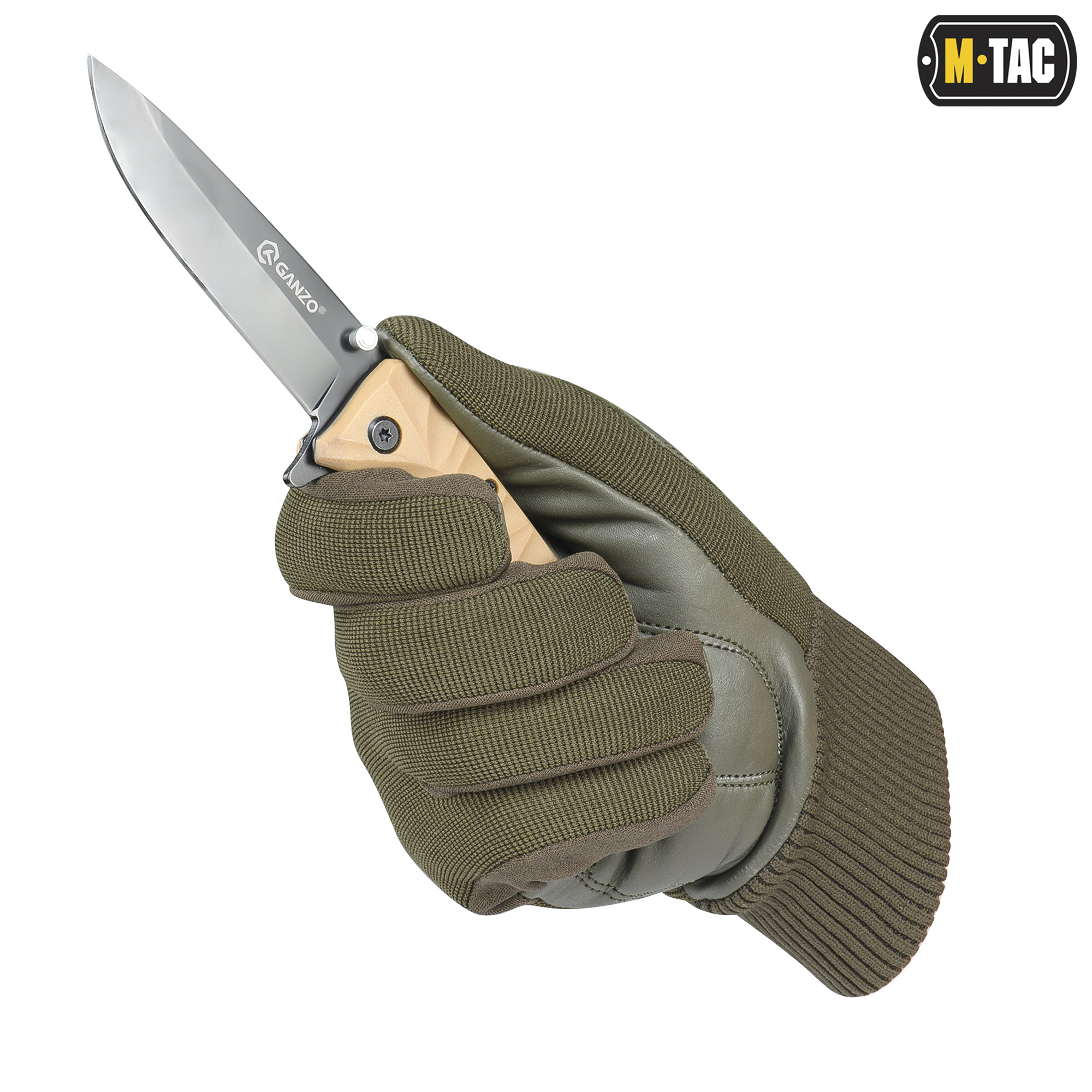 M-Tac рукавички Assault Tactical Mk.8 Olive M-Tac рукавички Assault Tactical Mk.8 Olive - Зображення 4