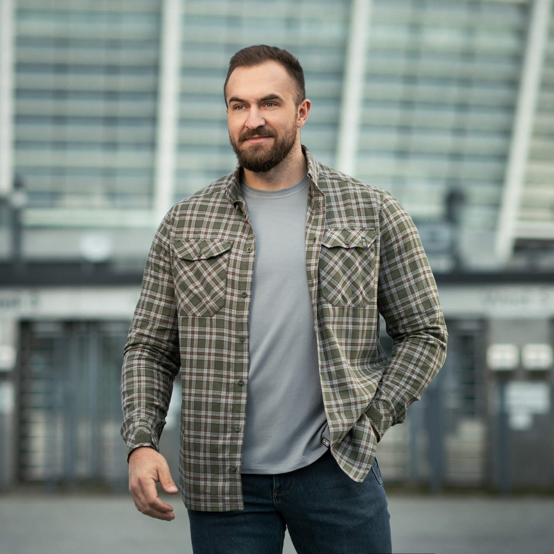 M-Tac сорочка Lumberjack Cotton Shirt Olive/Grey M-Tac сорочка Lumberjack Cotton Shirt Olive/Grey - Зображення 28