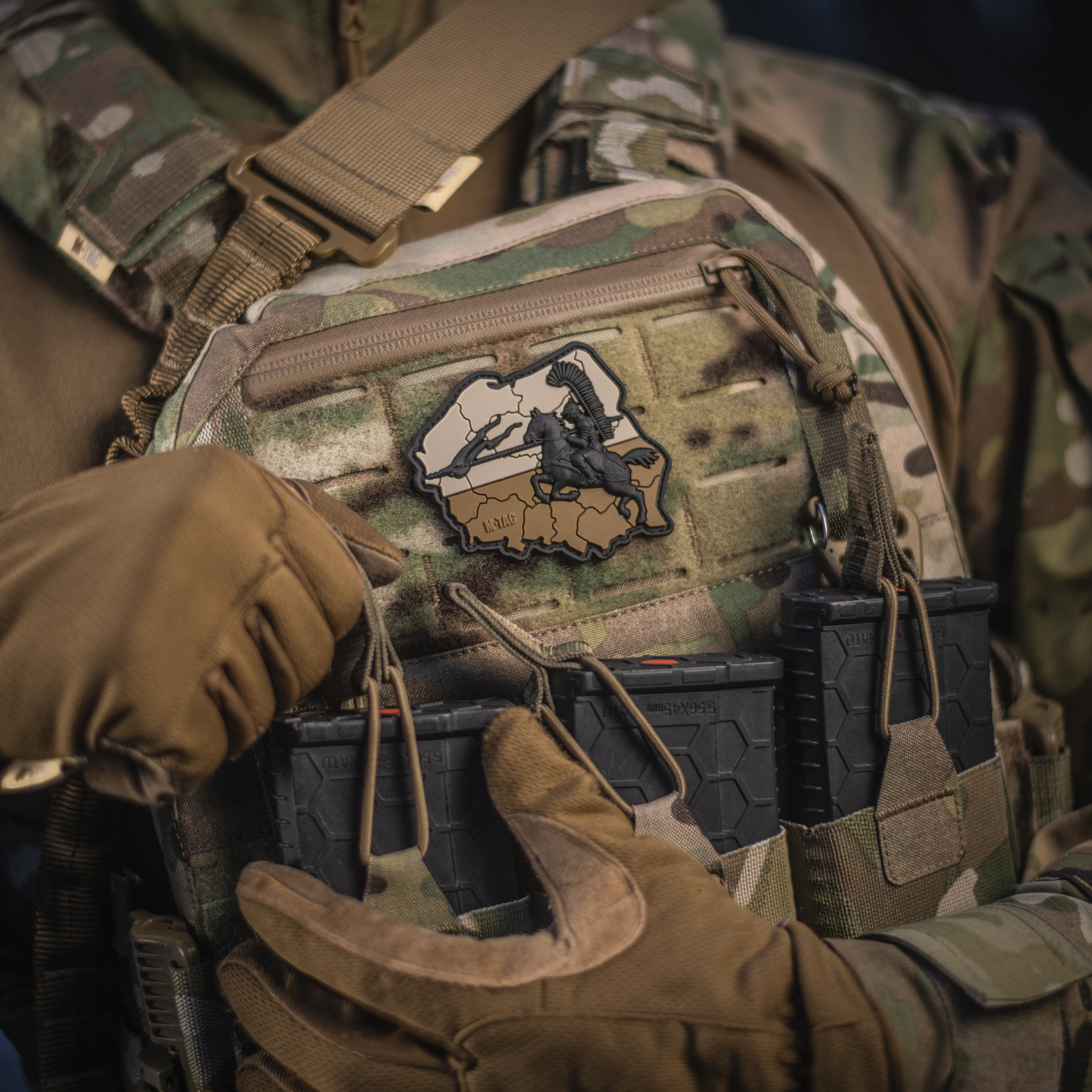 M-Tac нашивка Husaria 3D PVC Coyote M-Tac нашивка Husaria 3D PVC Coyote - Зображення 9