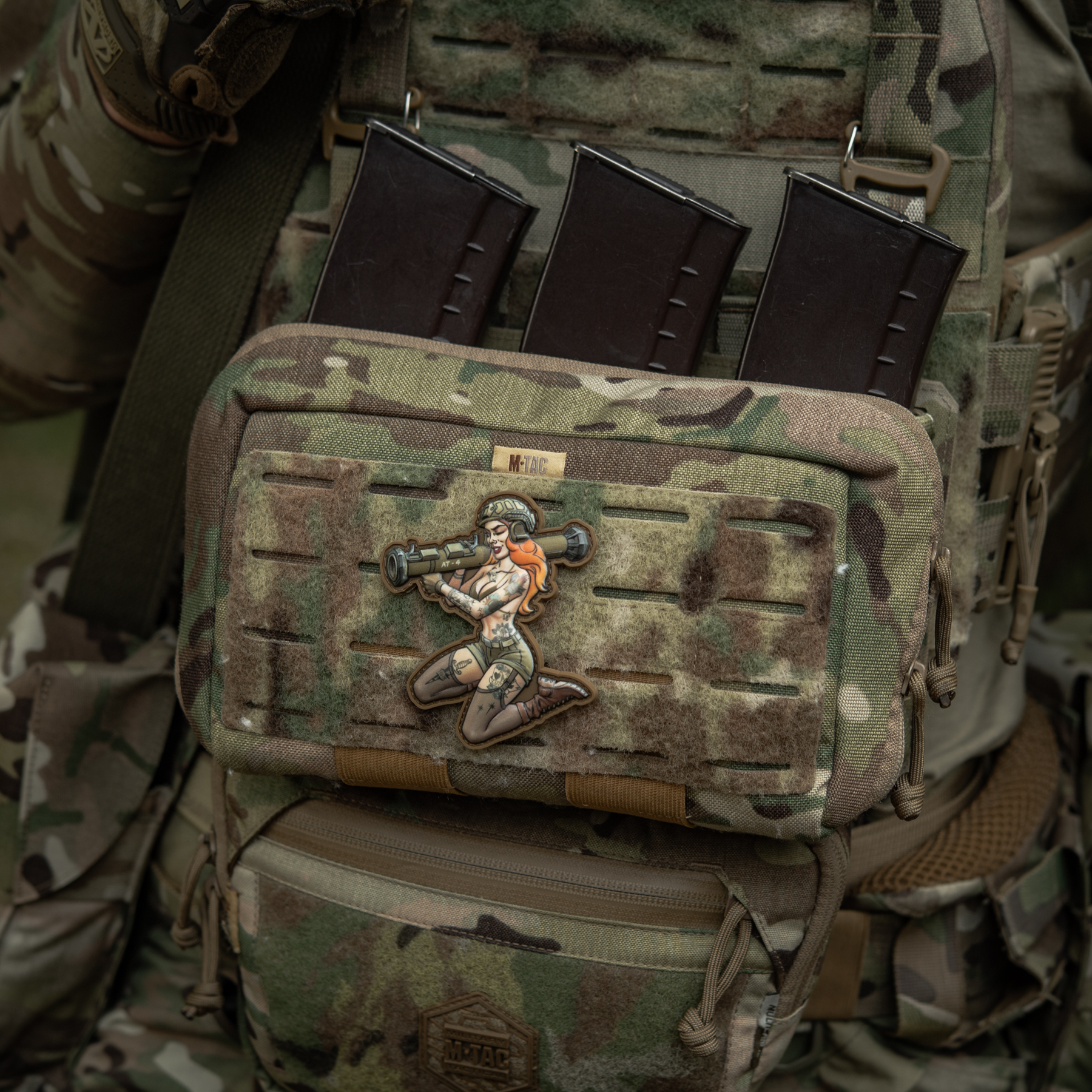 M-Tac нашивка Tactical girl №9 PVC Tattoo M-Tac нашивка Tactical girl №9 PVC Tattoo - Зображення 15