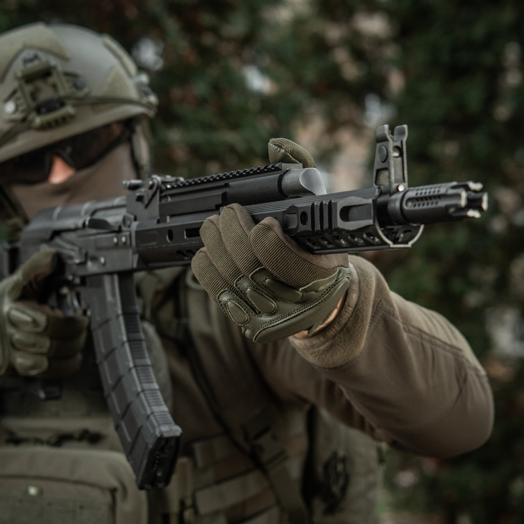 M-Tac перчатки Assault Tactical Mk.2 Olive M-Tac рукавички Assault Tactical Mk.2 Olive — изображение 11