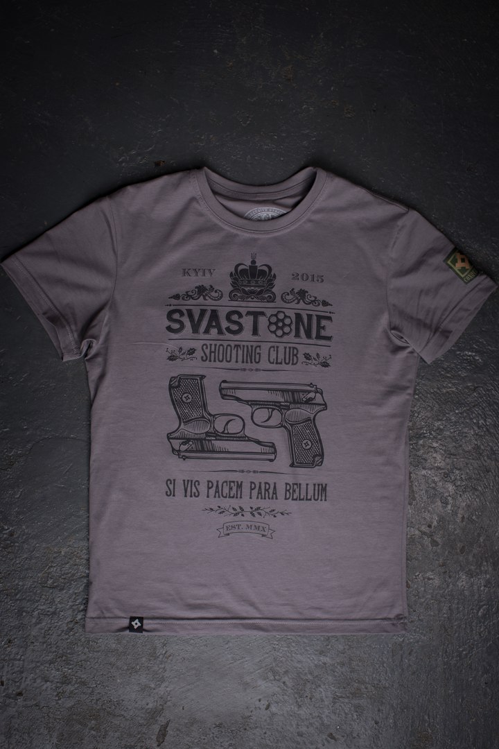 SvaStone футболка Para Bellum сіра SvaStone футболка Para Bellum сіра - Зображення 3