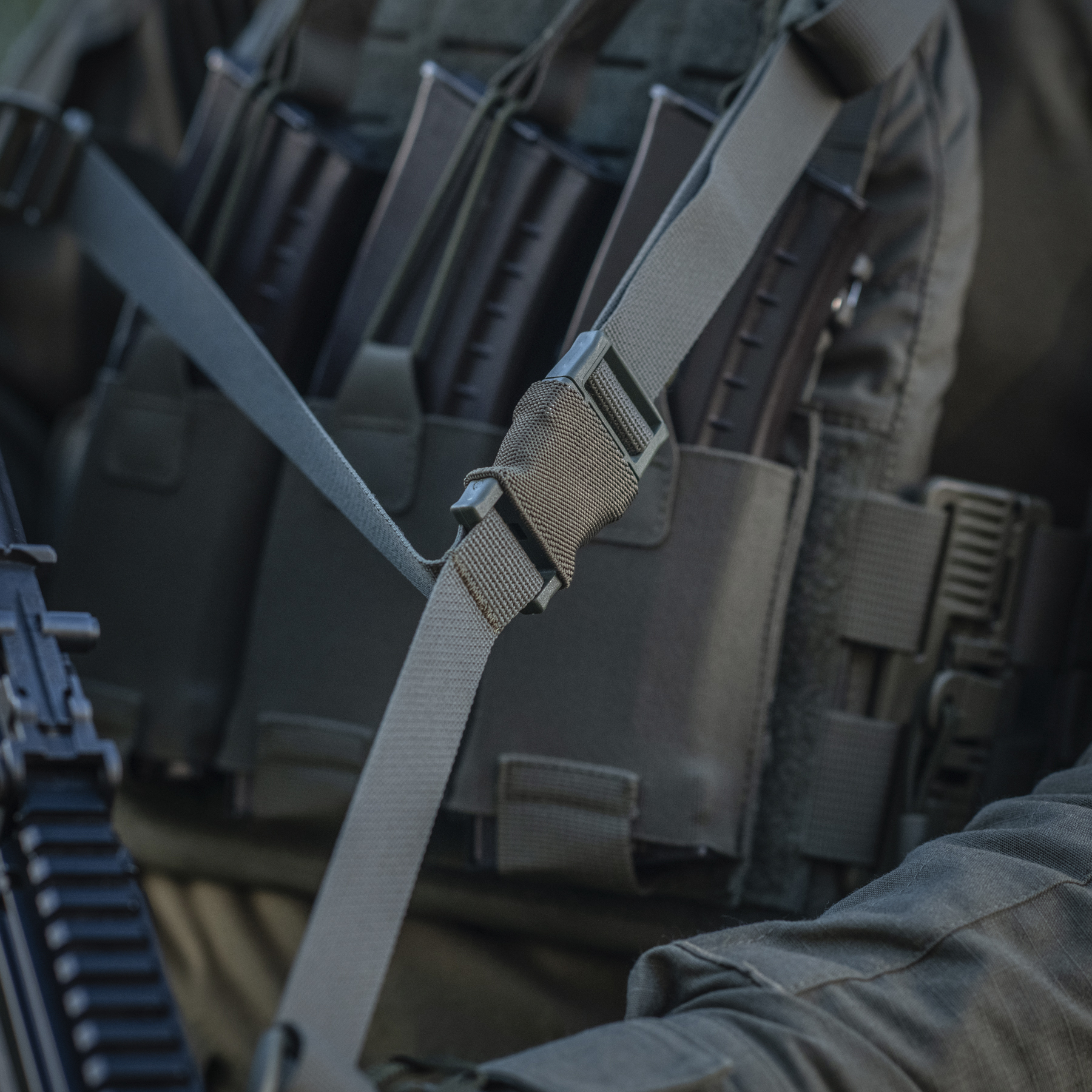 M-Tac ремінь збройовий трьохточковий Ranger Green M-Tac ремінь збройовий трьохточковий Ranger Green - Зображення 7