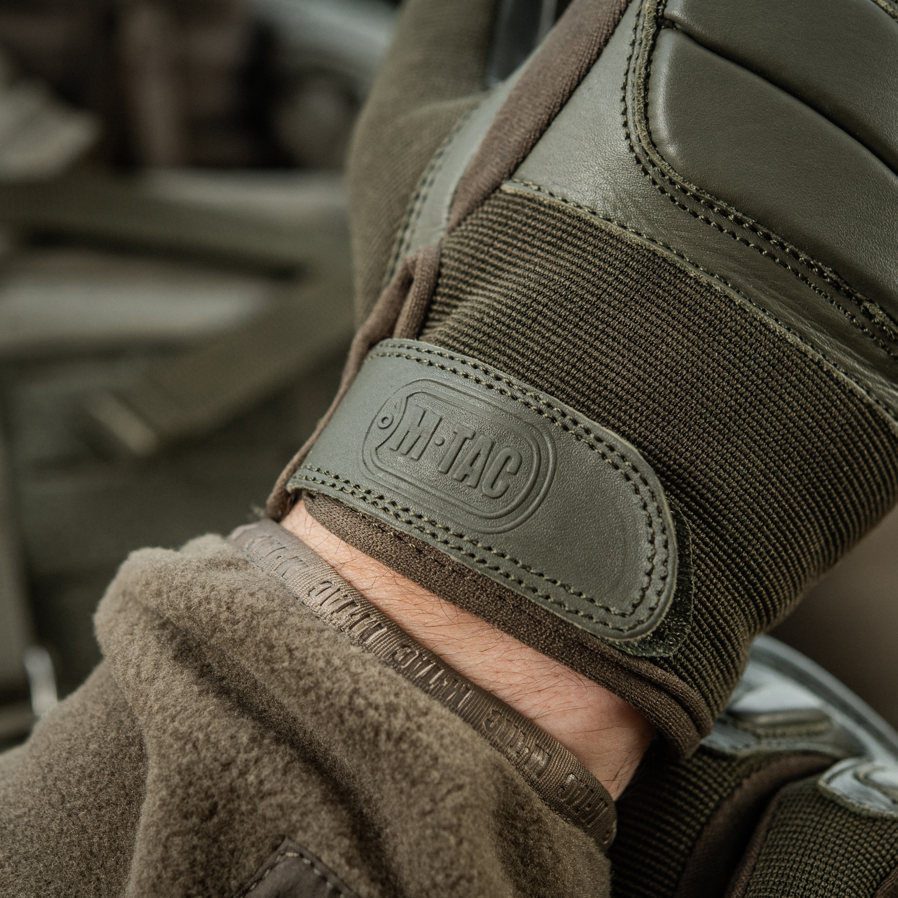 M-Tac перчатки Assault Tactical Mk.2 Olive M-Tac рукавички Assault Tactical Mk.2 Olive — изображение 15