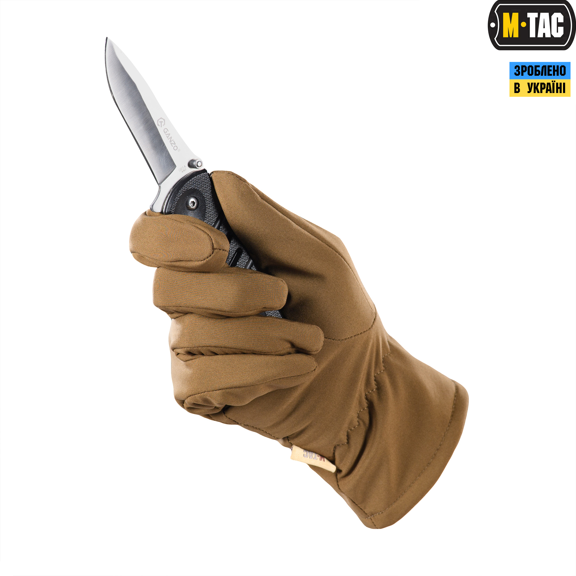 M-Tac рукавички Winter Soft Shell Coyote M-Tac рукавички Winter Soft Shell Coyote - Зображення 4