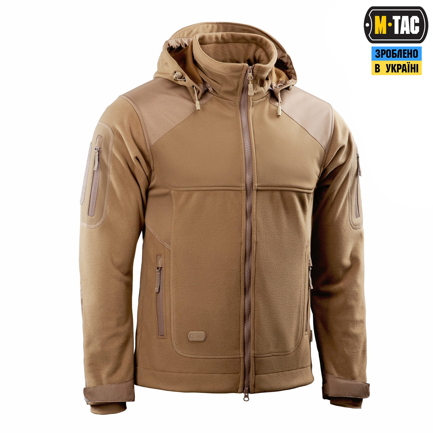 M-Tac куртка Norman Windblock Fleece Coyote M-Tac куртка Norman Windblock Fleece Coyote - Зображення 3