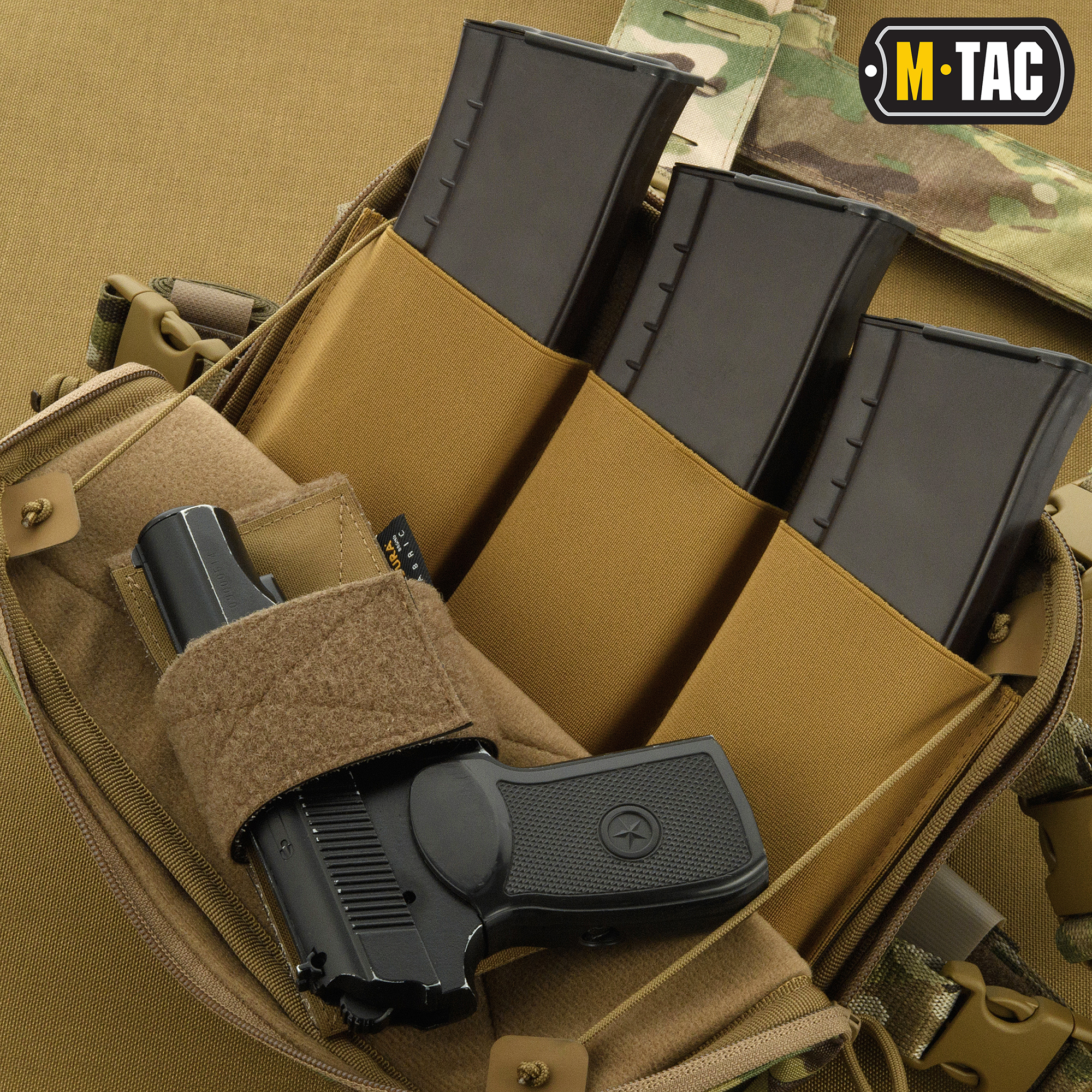 M-Tac Chest Rig Military Elite Multicam M-Tac Chest Rig Military Elite Multicam - Зображення 5