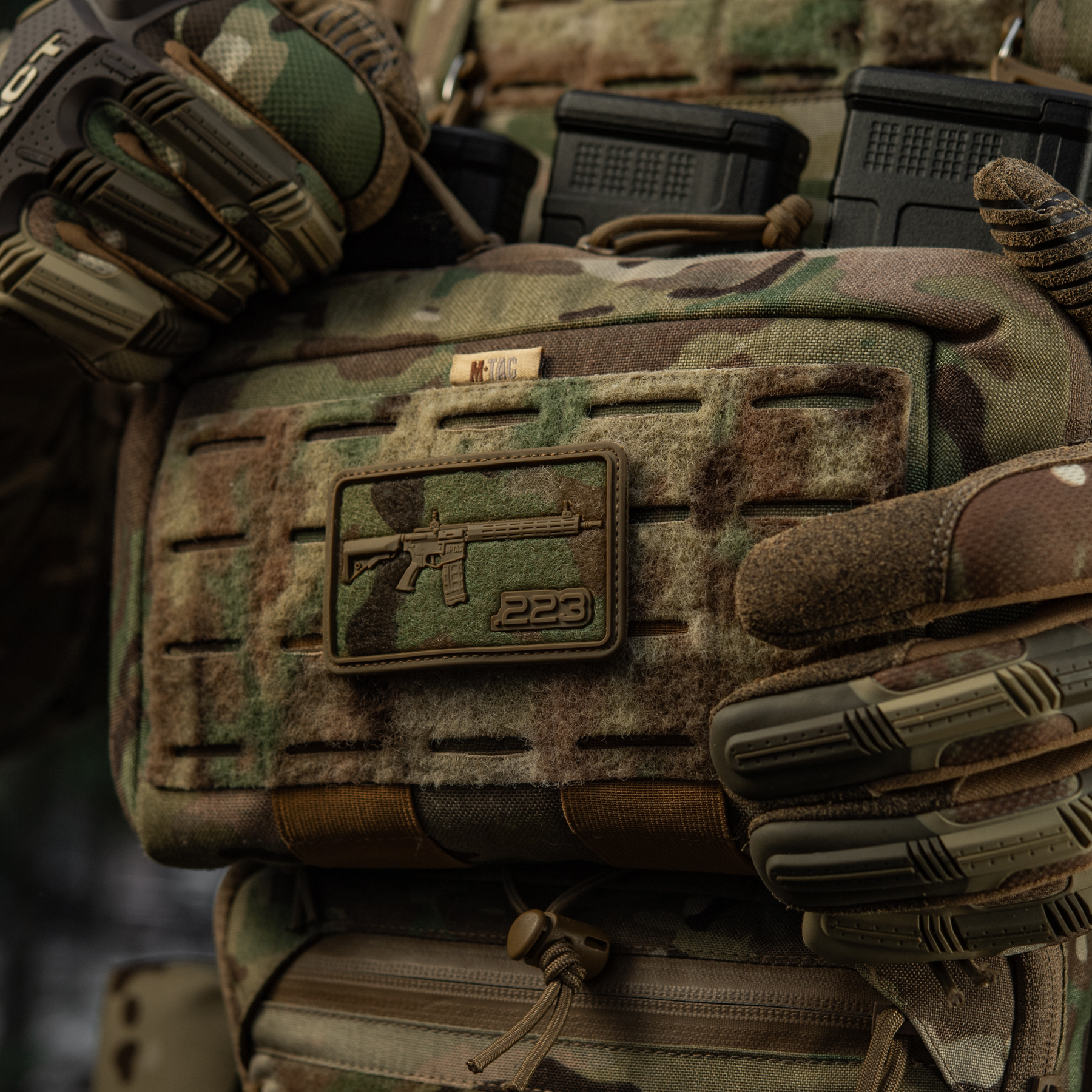 M-Tac нашивка AR-15 Velcro/PVC MC M-Tac нашивка AR-15 Velcro/PVC MC - Зображення 8
