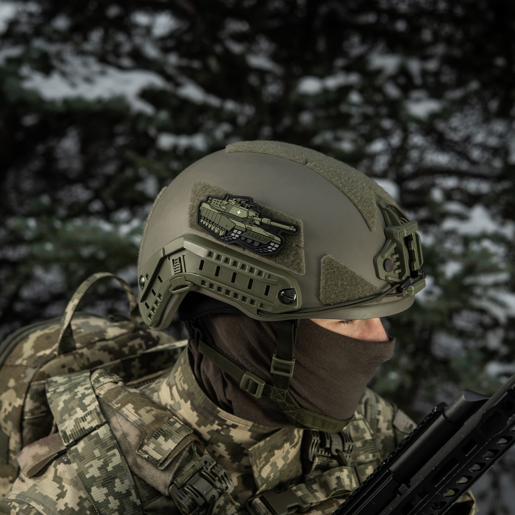 M-Tac нашивка ABRAMS (PVC) olive M-Tac нашивка ABRAMS (PVC) olive - Зображення 13