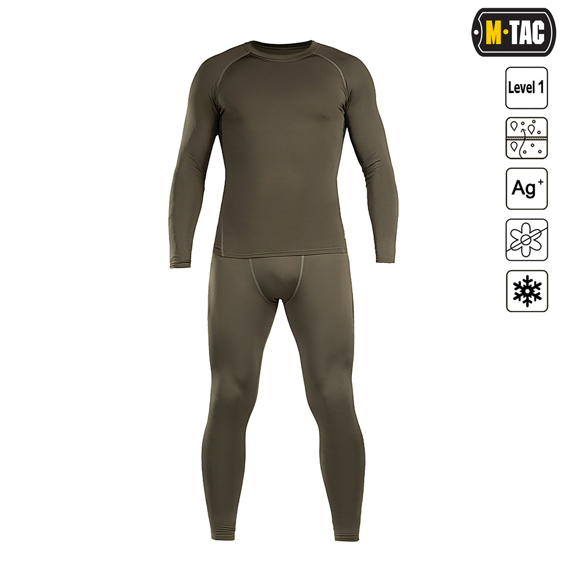 M-Tac термобілизна ThermoLine Olive M-Tac термобілизна ThermoLine Olive - Зображення 2