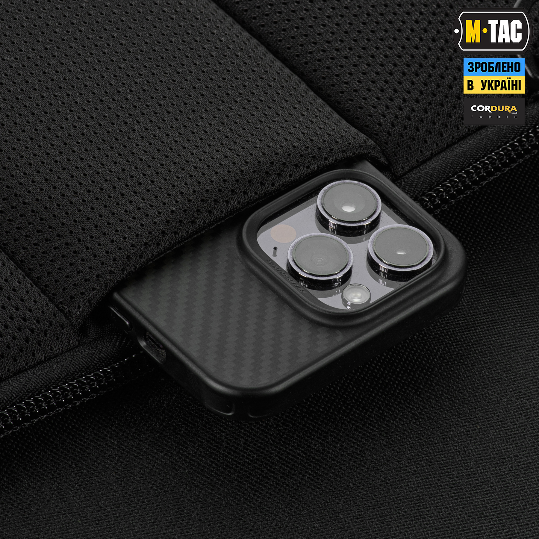 M-Tac сумка Admin Bag Medium Elite з липучкою Hex Black M-Tac сумка Admin Bag Medium Elite з липучкою Hex Black — изображение 7
