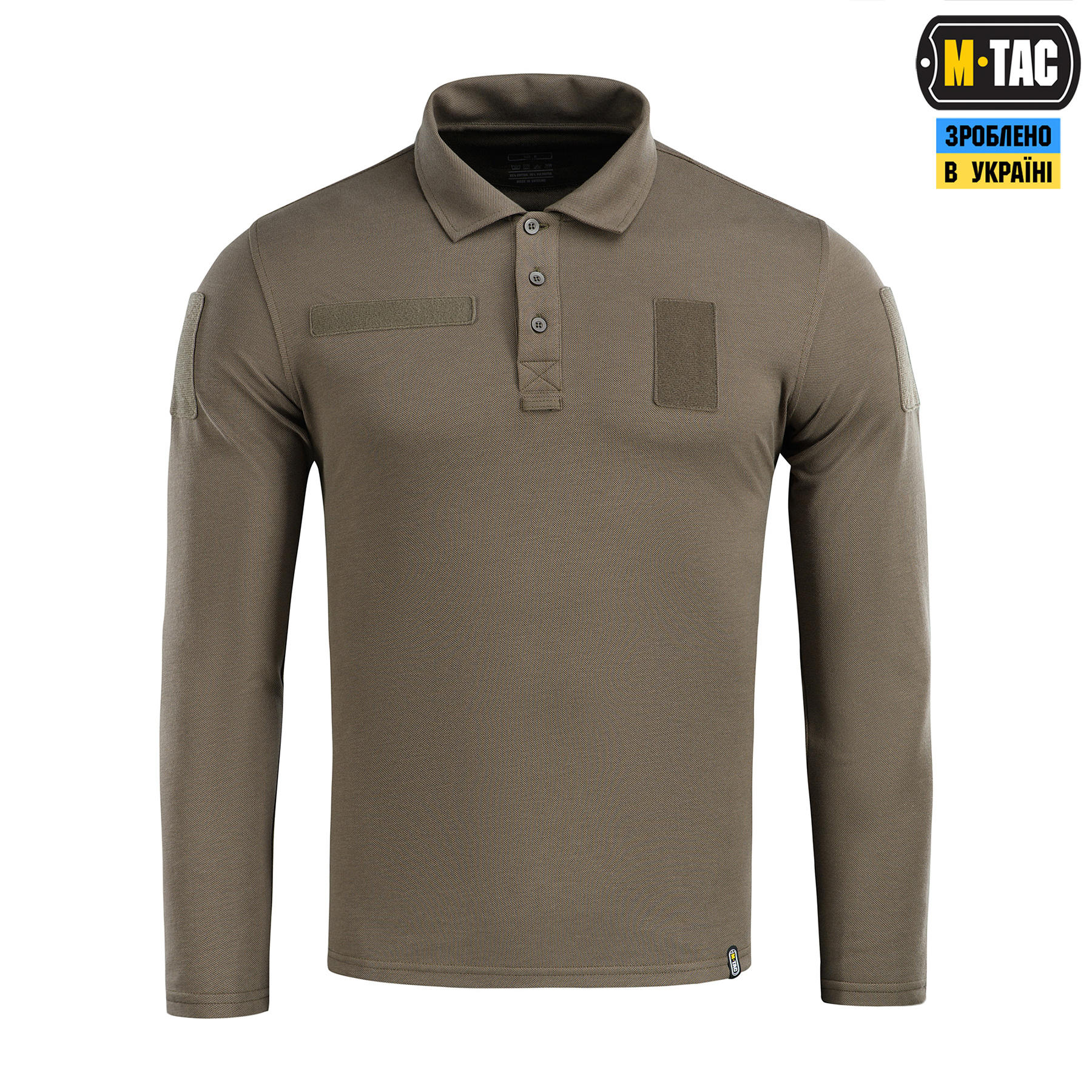 M-Tac поло тактичне довгий рукав 65/35 Dark Olive M-Tac поло тактичне довгий рукав 65/35 Dark Olive - Зображення 2