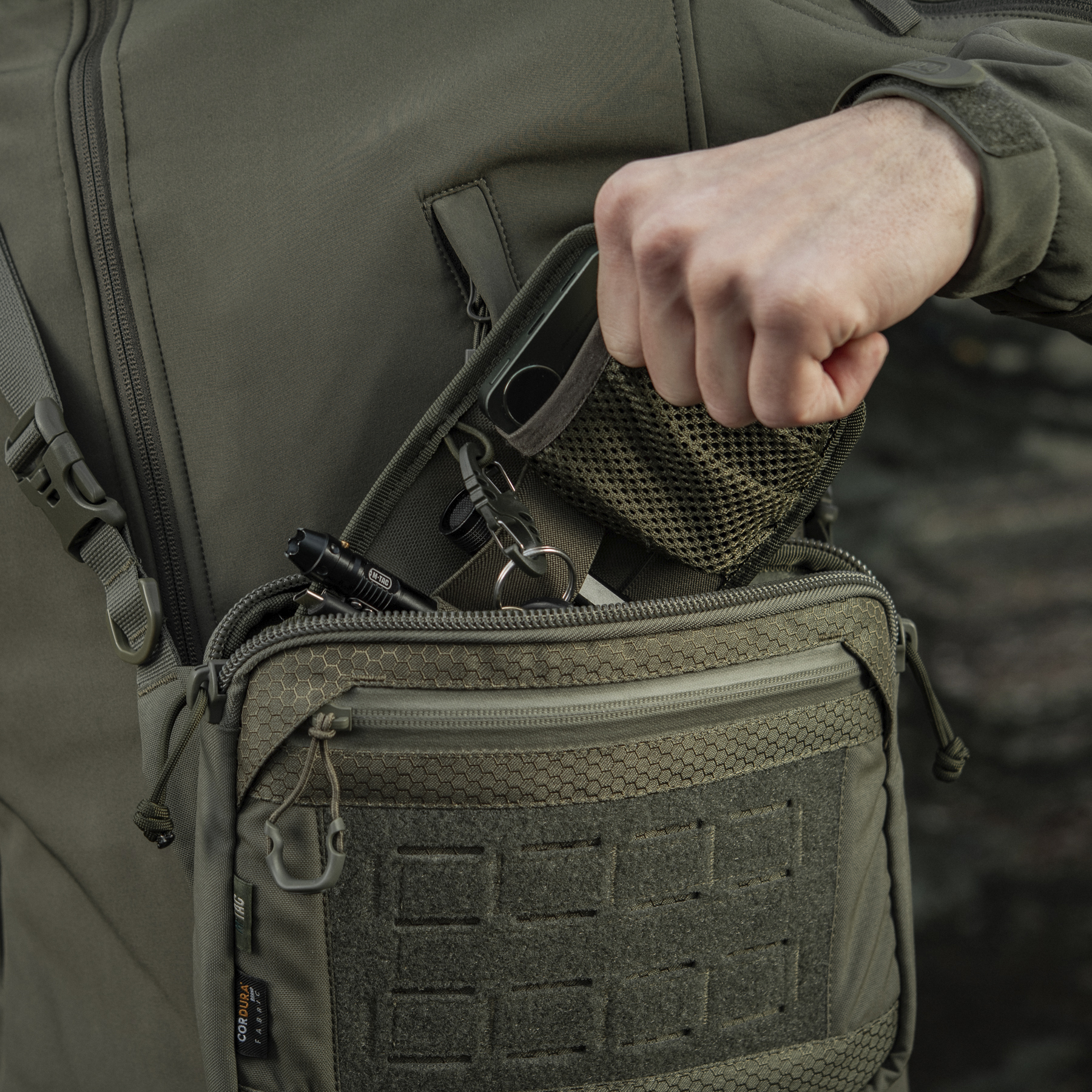 M-Tac сумка Admin Bag Elite з липучкою Ranger Green M-Tac сумка Admin Bag Elite з липучкою Ranger Green - Зображення 23