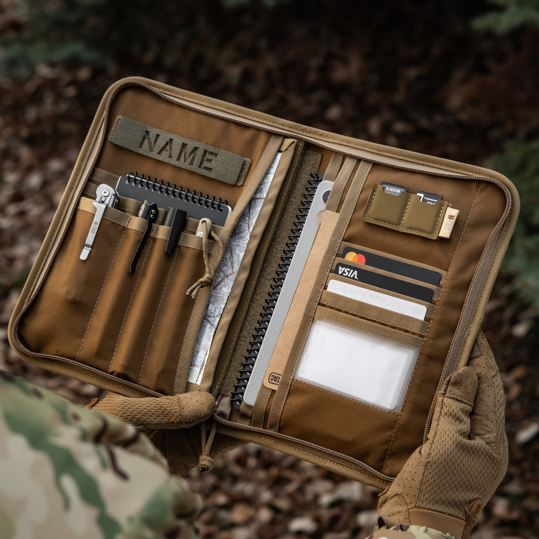 M-Tac планшет-органайзер А5 Elite Coyote M-Tac планшет-органайзер А5 Elite Coyote — изображение 27