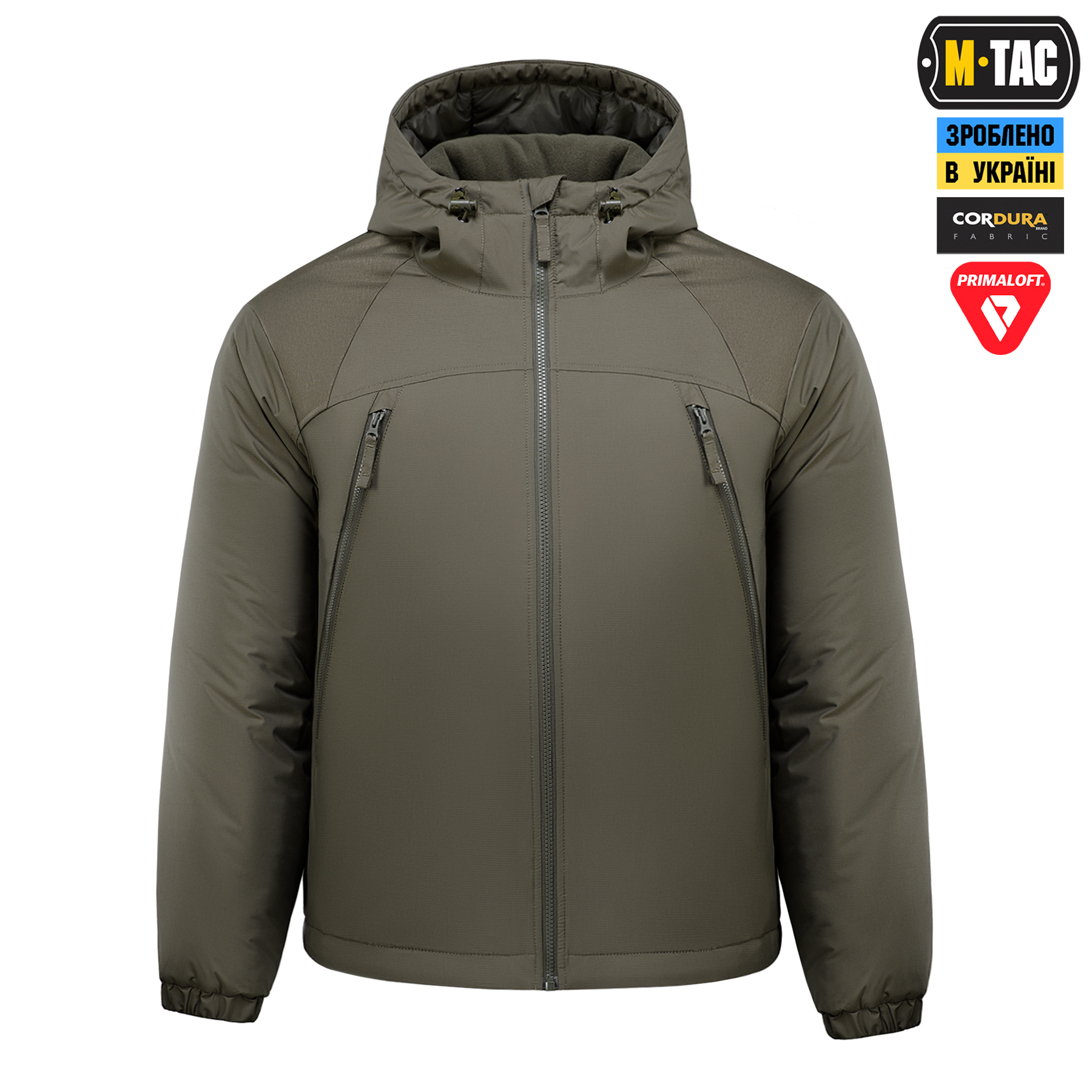 M-Tac куртка зимова Alpha Basic Primaloft Dark Olive M-Tac куртка зимова Alpha Basic Primaloft Dark Olive - Зображення 2