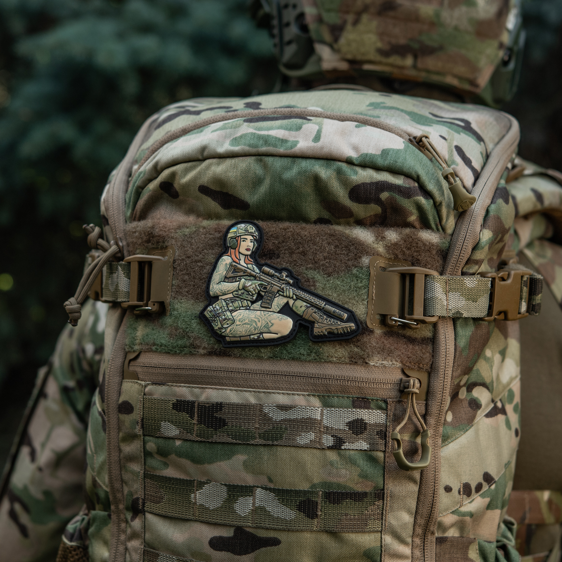 M-Tac нашивка Tactical girl №2 Skandinavik PVC MC M-Tac нашивка Tactical girl №2 Skandinavik PVC MC - Зображення 10