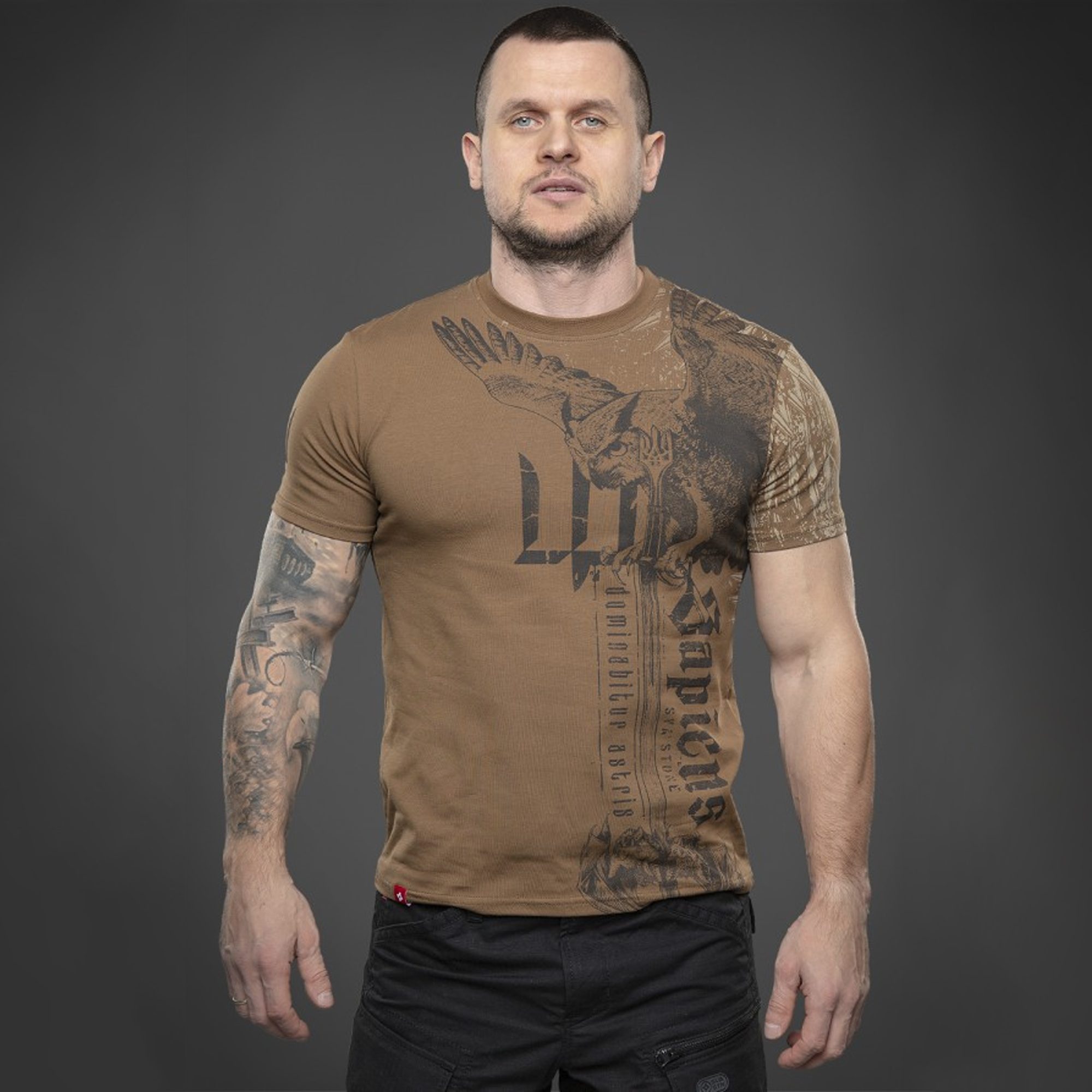 SvaStone футболка Strix Ultionis coyote SvaStone футболка Strix Ultionis coyote
