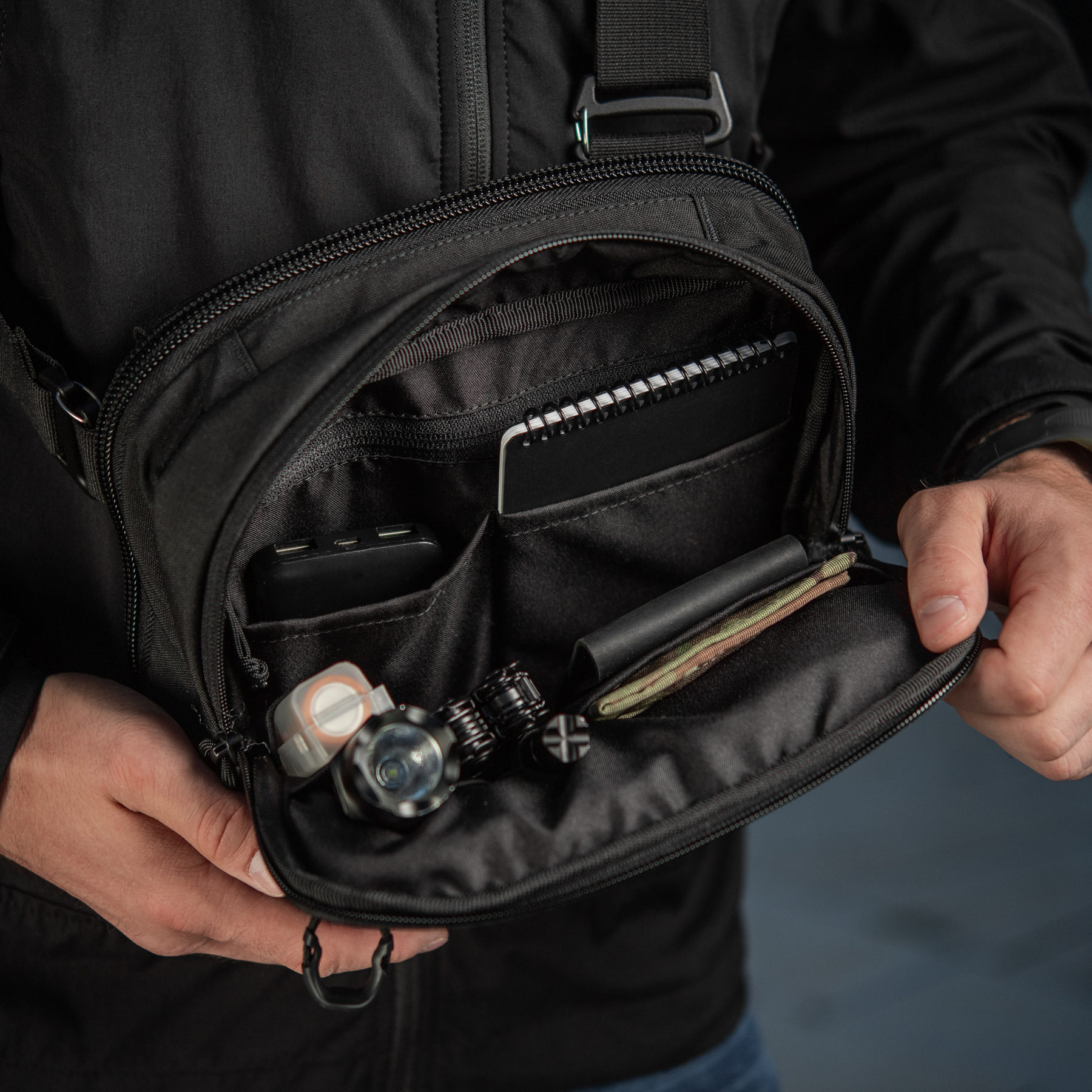 M-Tac сумка EDC Bag Elite Black M-Tac сумка EDC Bag Elite Black — изображение 33