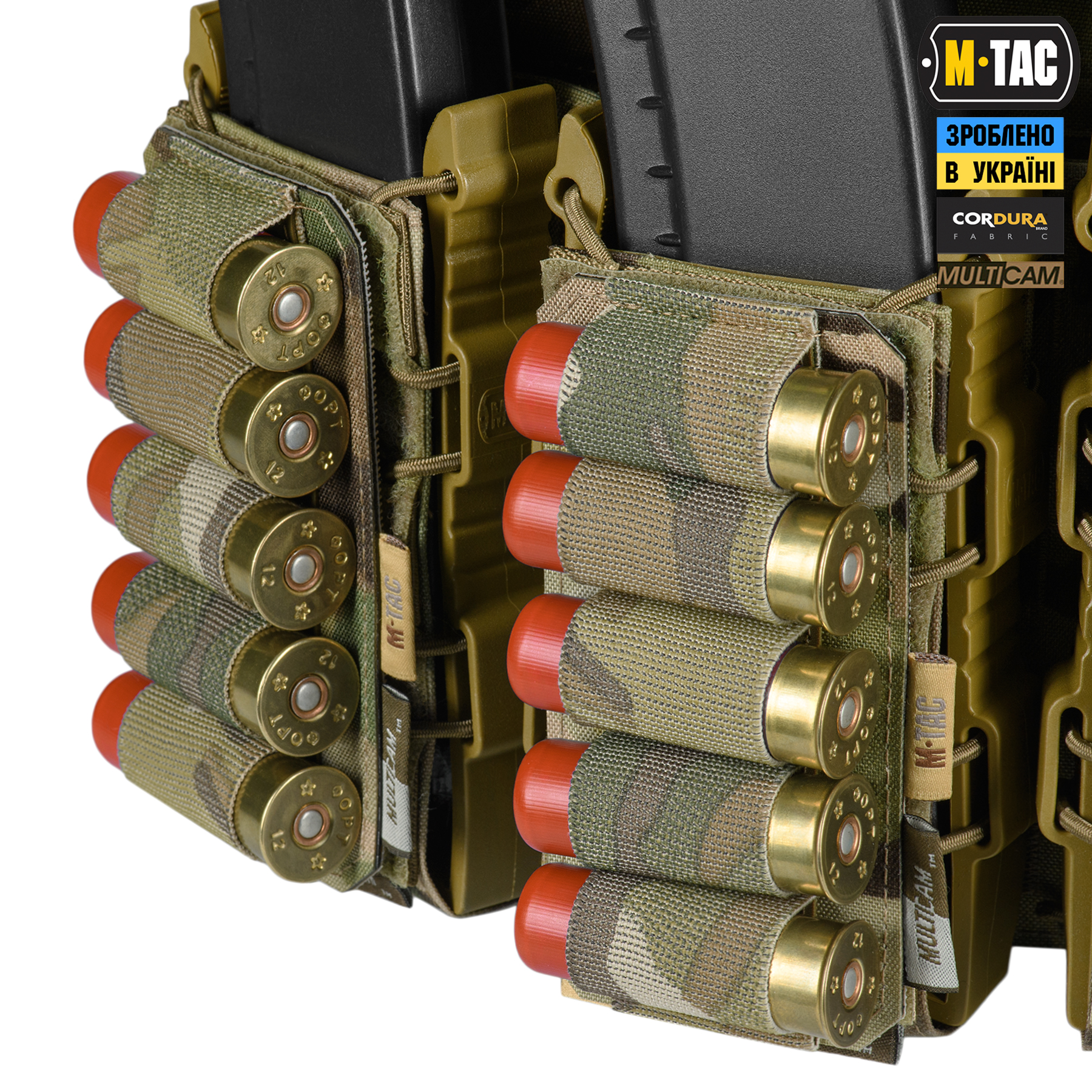 M-Tac Патронташ на липучці для набоїв 12 калібру Multicam M-Tac Патронташ на липучці для набоїв 12 калібру Multicam - Зображення 7